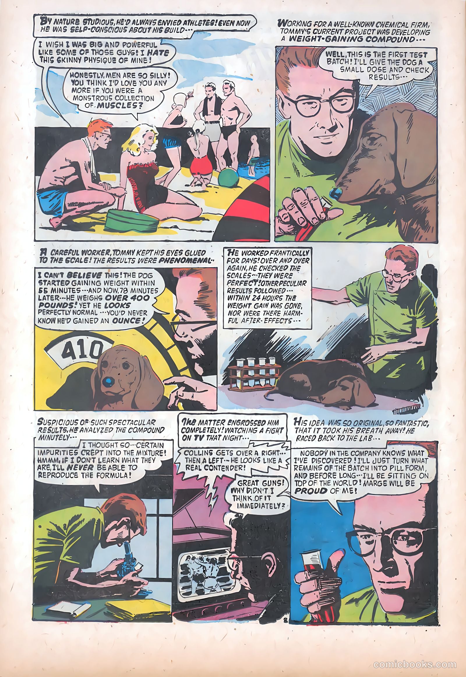 Adventures into the Unknown #91 (1957) — page 16 of 37