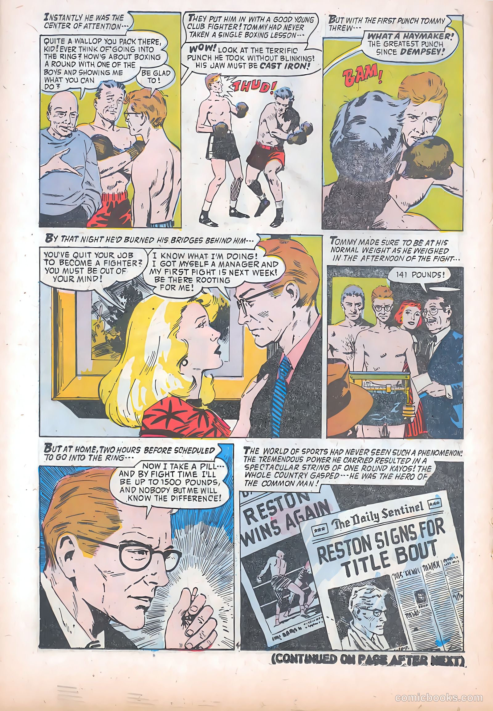 Adventures into the Unknown #91 (1957) — page 18 of 37