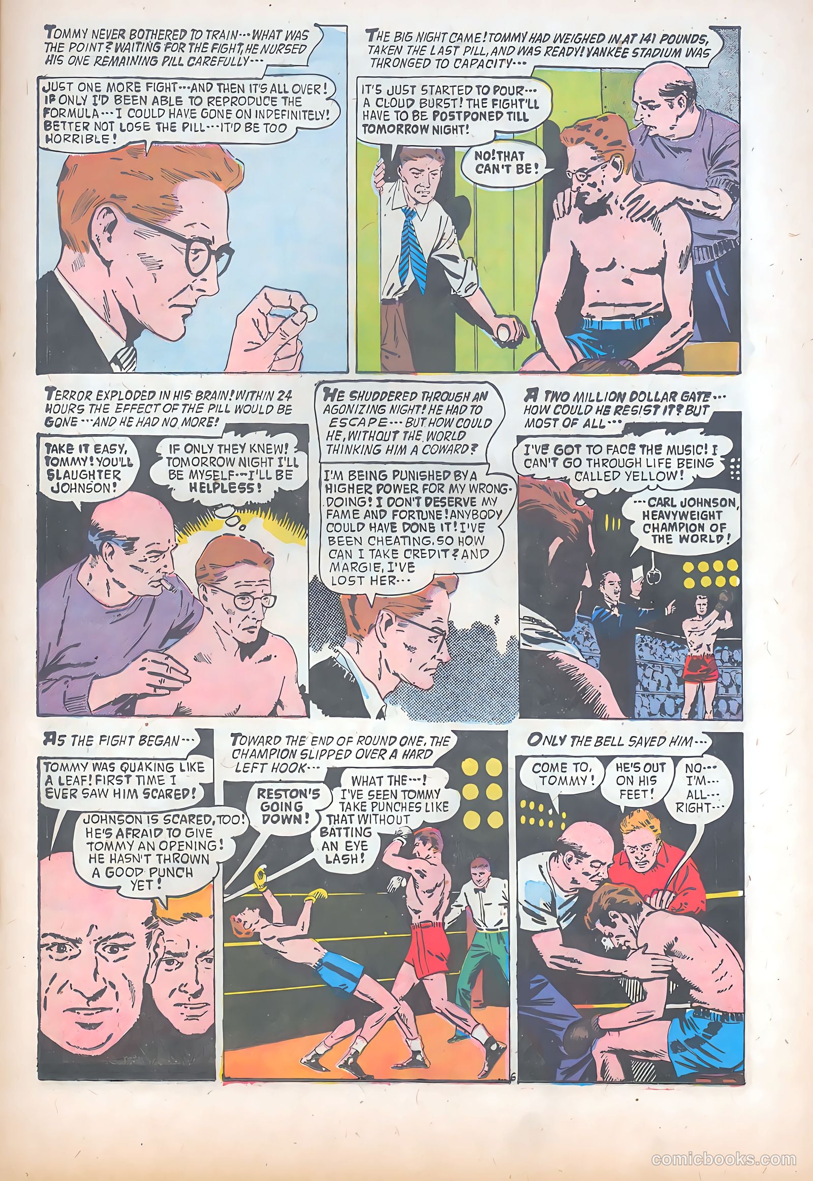 Adventures into the Unknown #91 (1957) — page 21 of 37