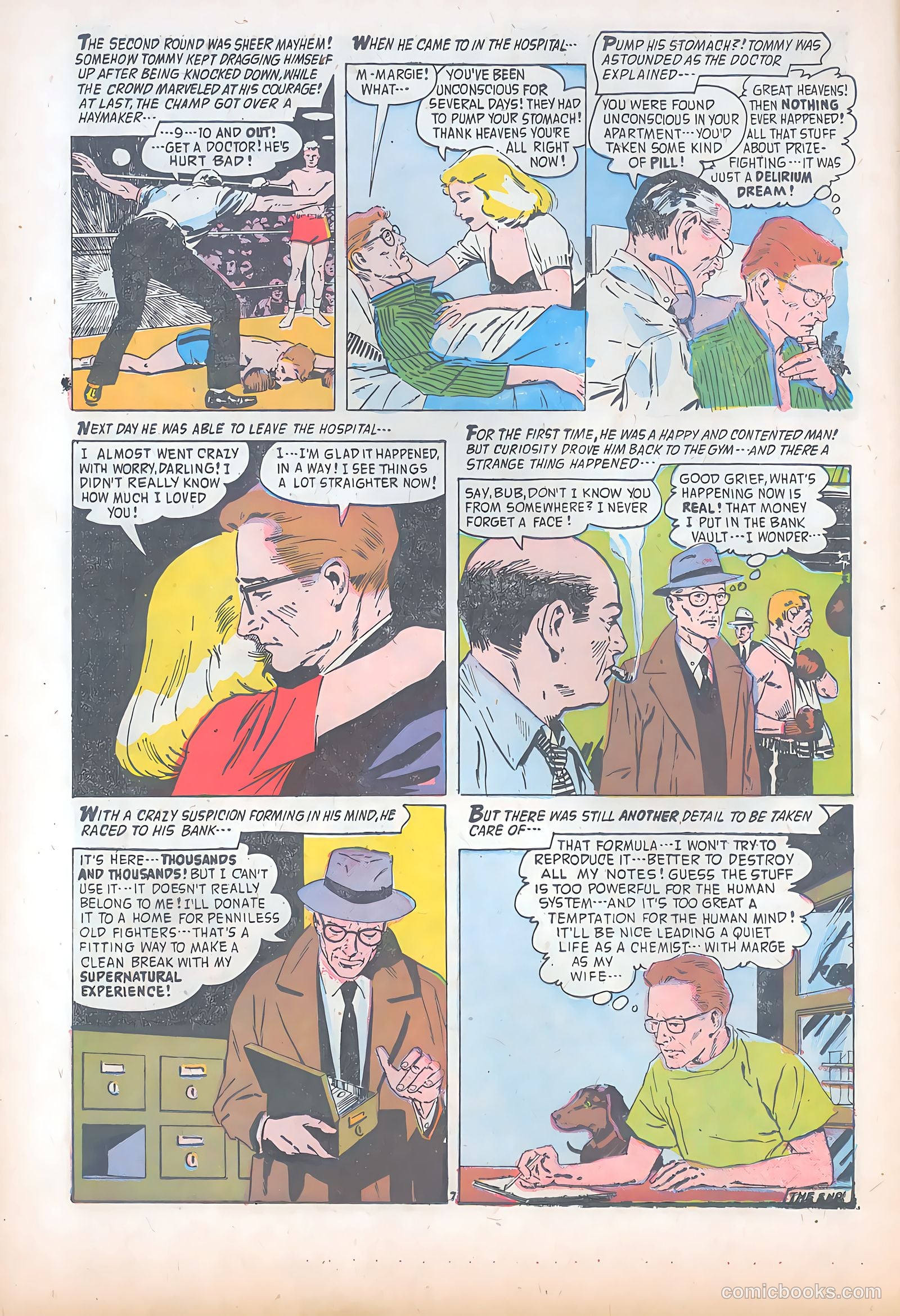 Adventures into the Unknown #91 (1957) — page 22 of 37