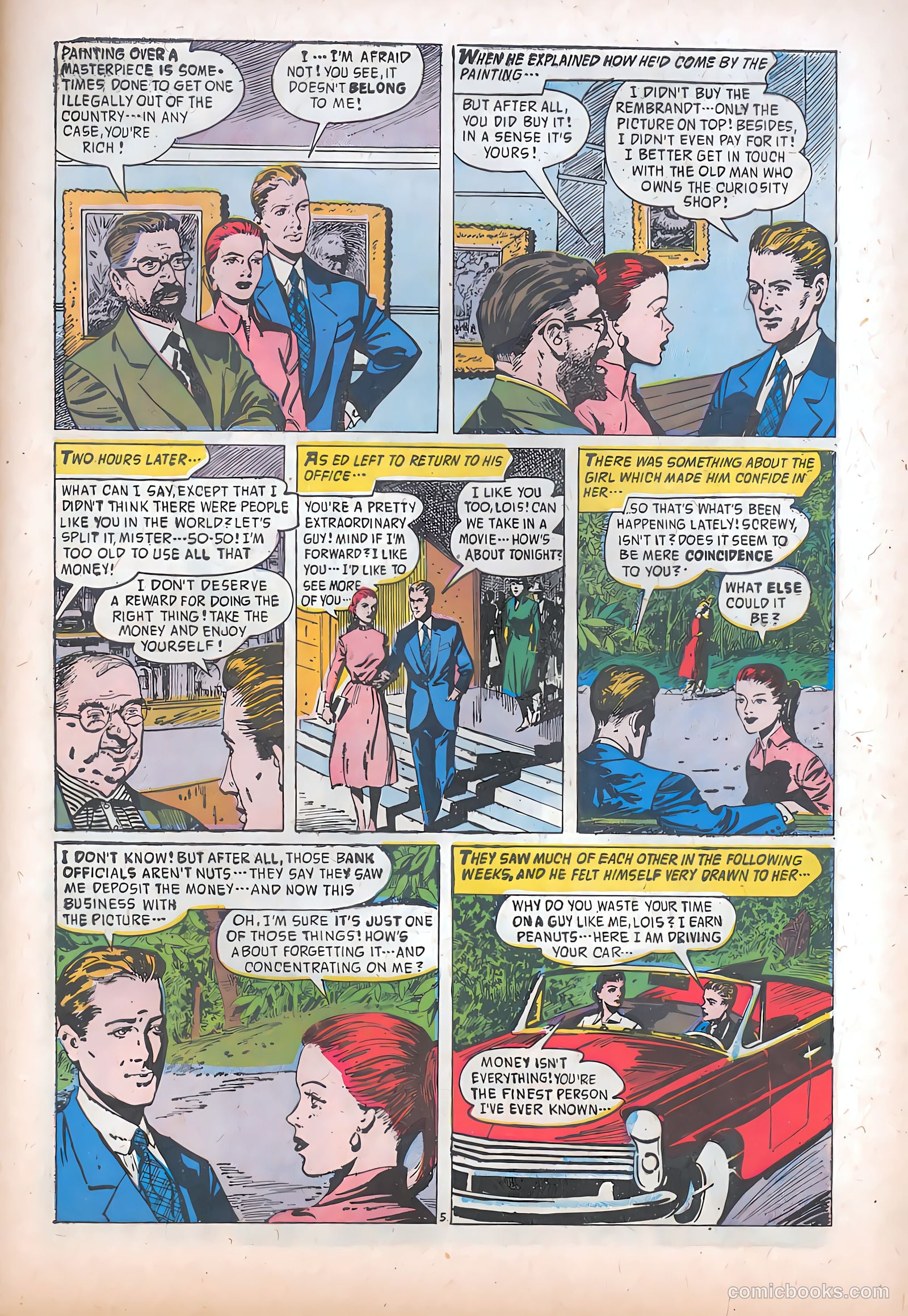 Adventures into the Unknown #91 (1957) — page 29 of 37