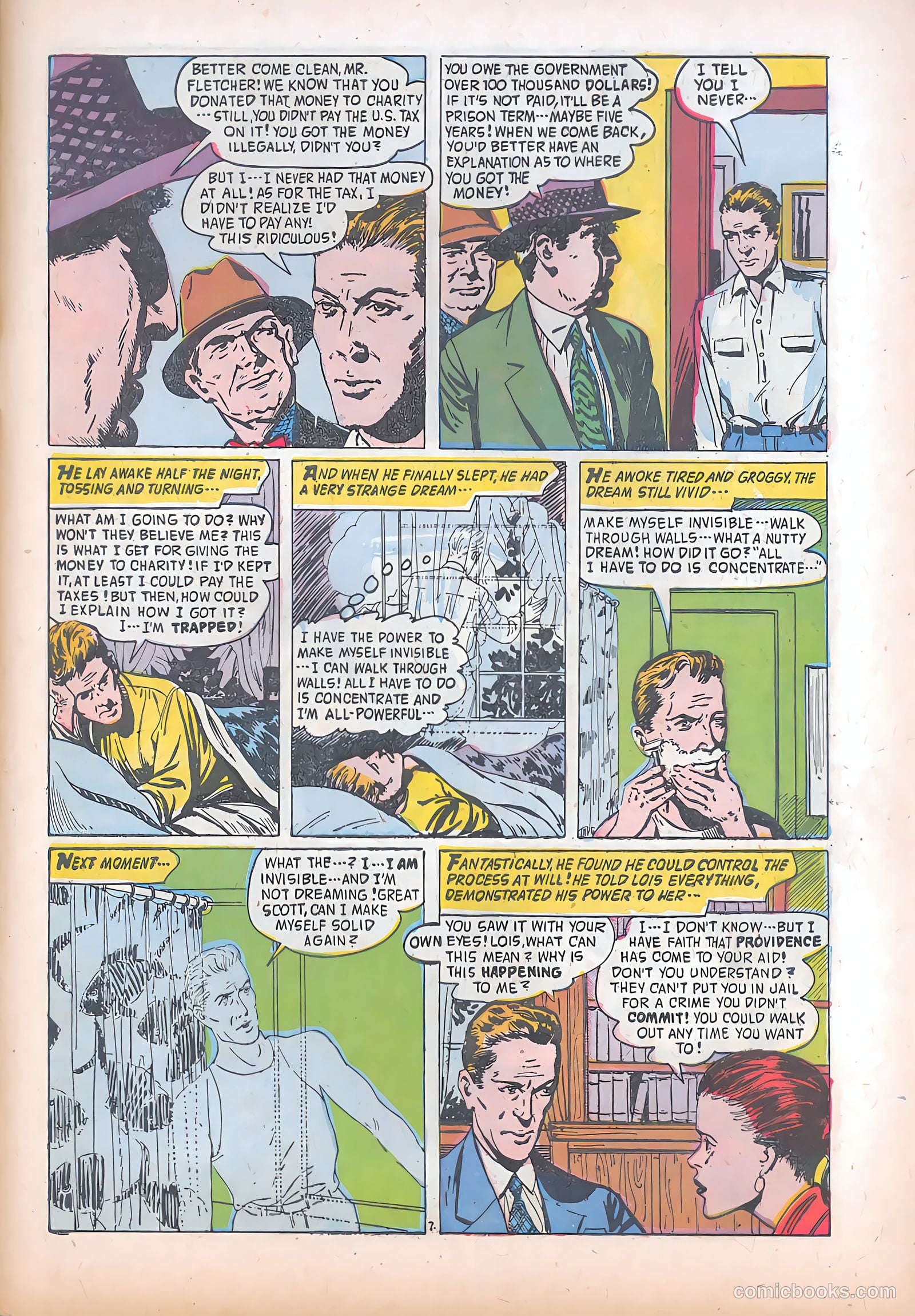 Adventures into the Unknown #91 (1957) — page 31 of 37