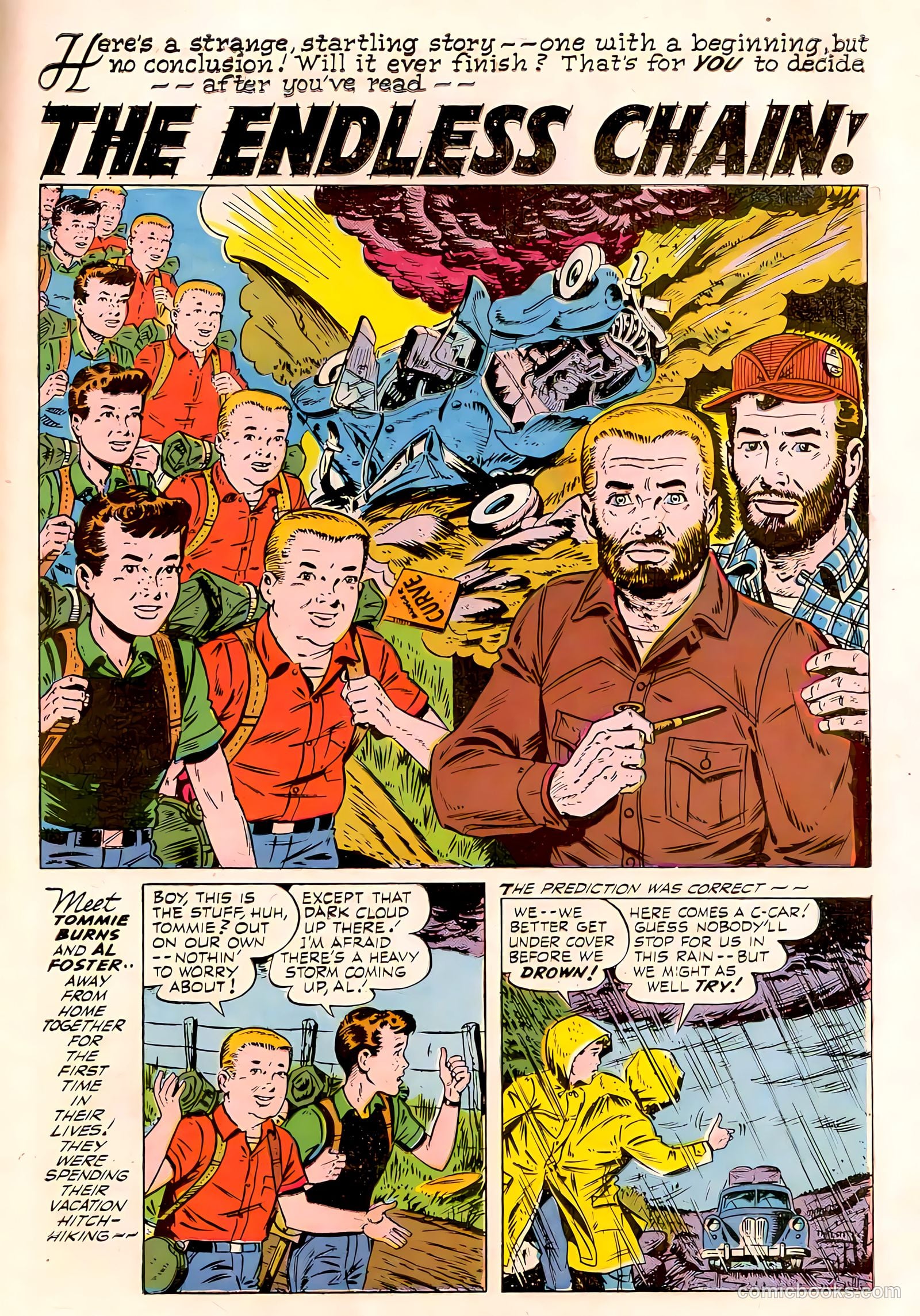 Adventures into the Unknown #94 (1958) — page 28 of 33