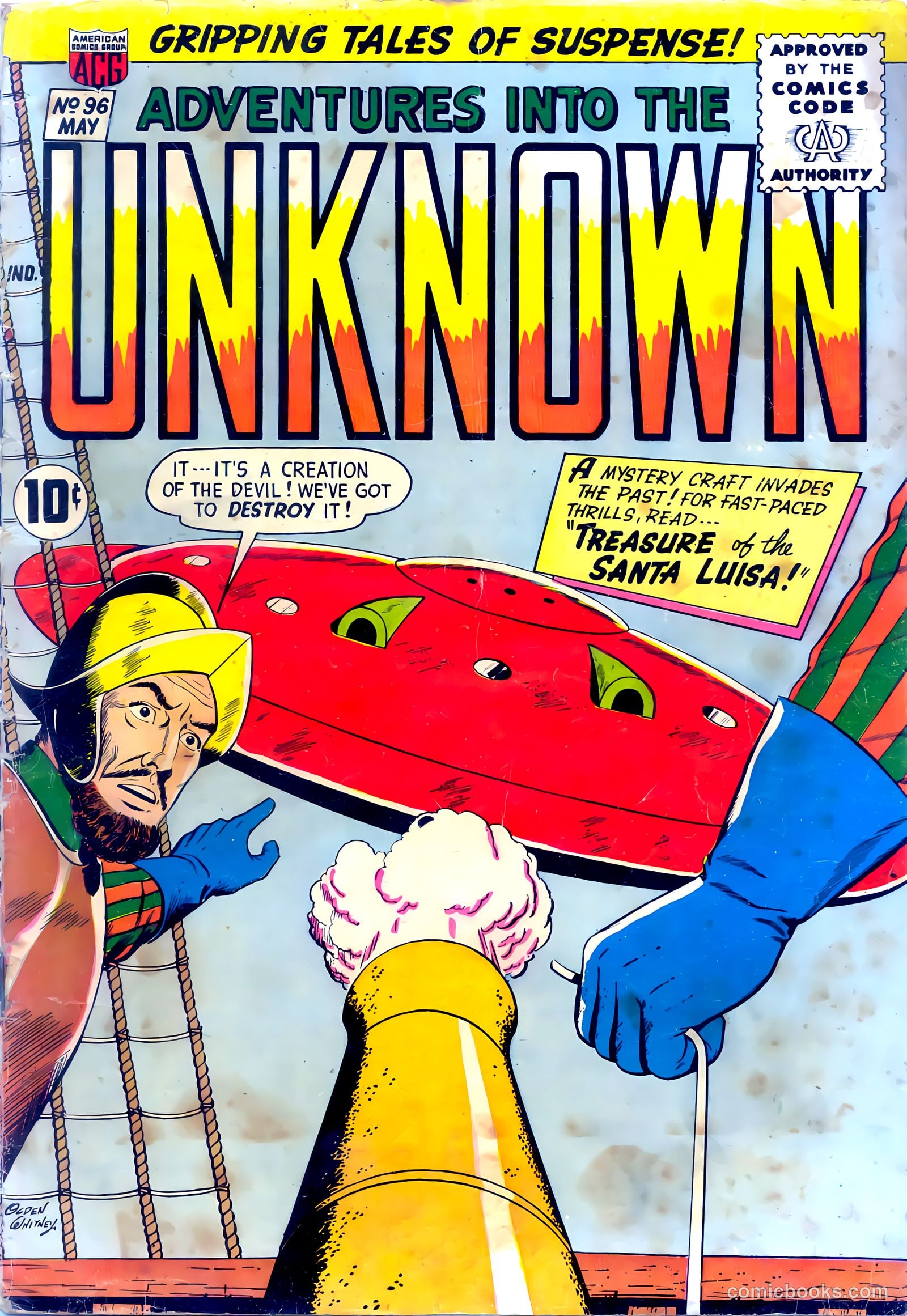Adventures into the Unknown #96