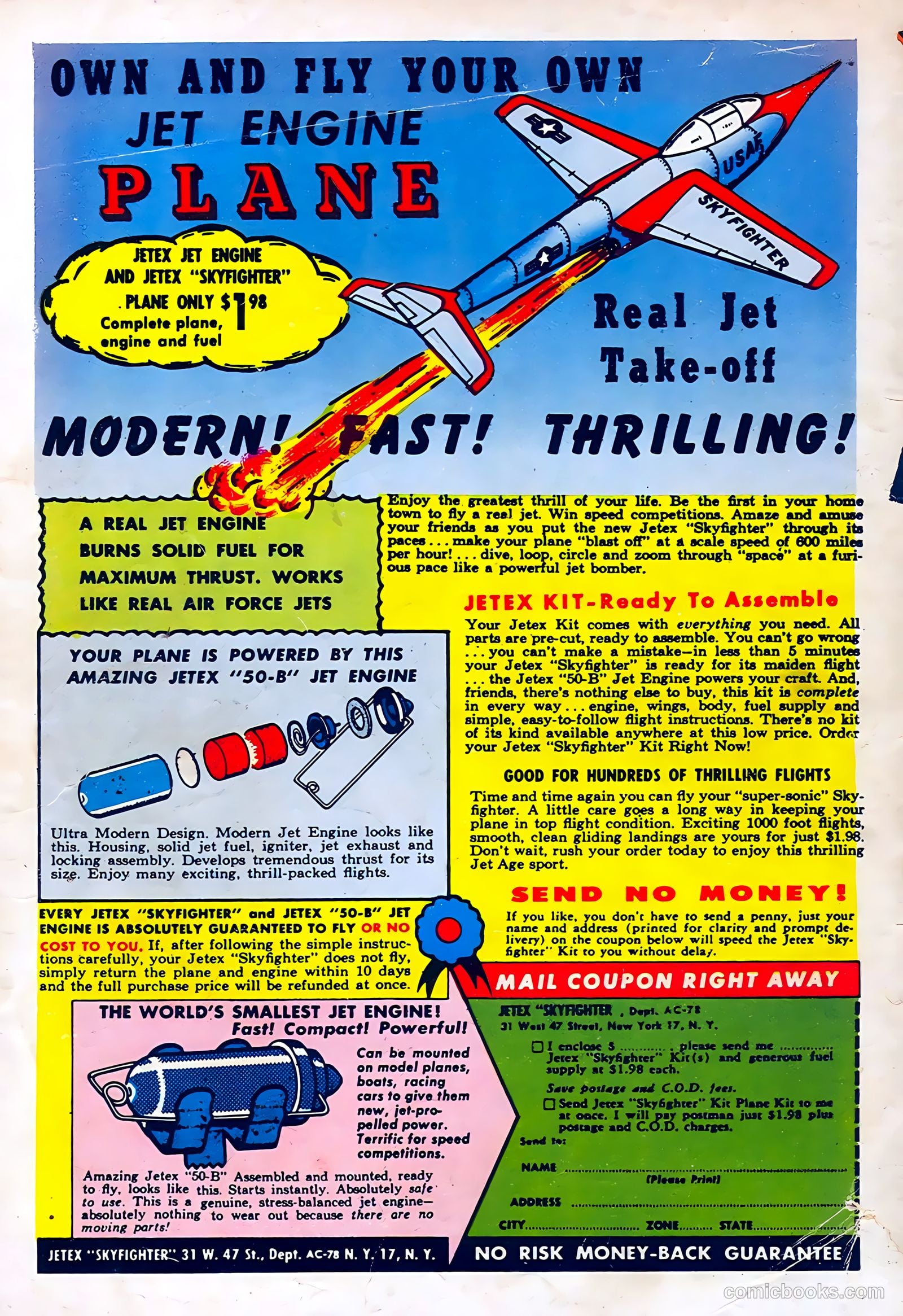 Adventures into the Unknown #99 (1958) — page 36 of 36