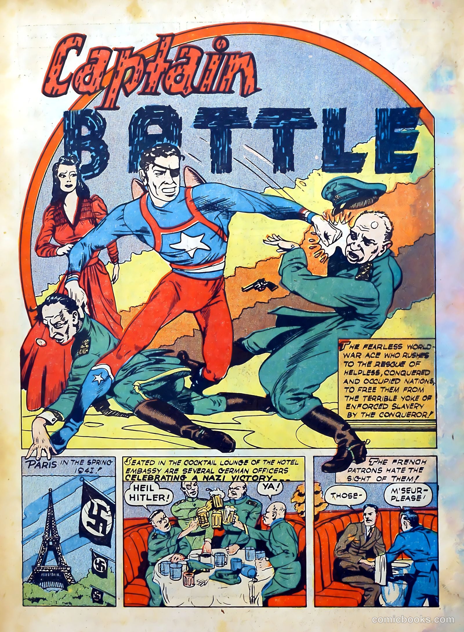 Captain Battle #5 (1943) — page 3 of 68
