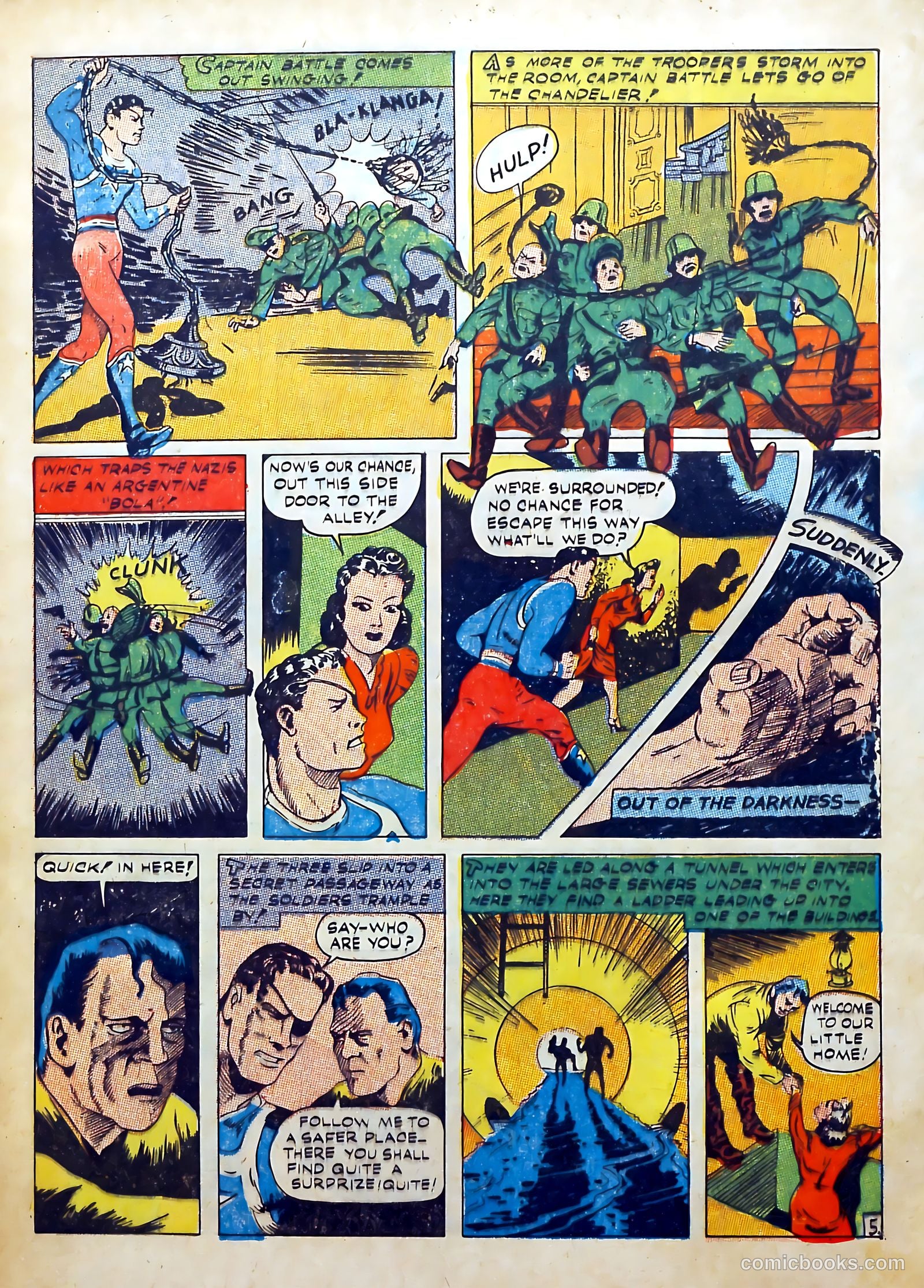 Captain Battle #5 (1943) — page 7 of 68
