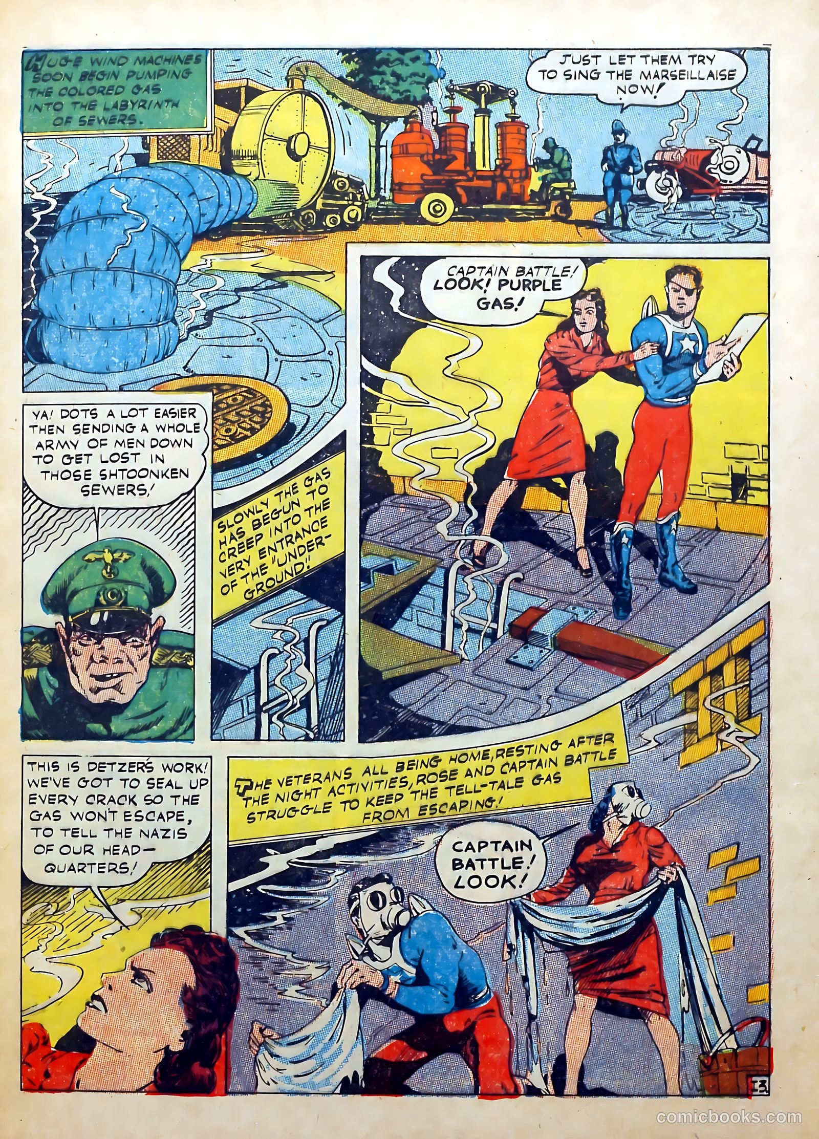 Captain Battle #5 (1943) — page 15 of 68