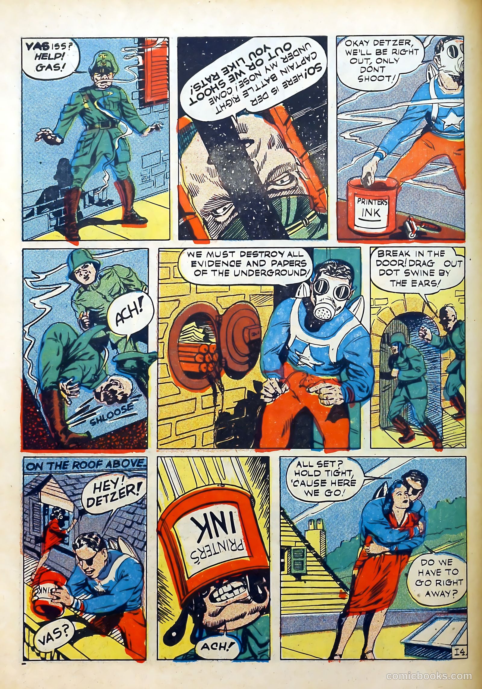 Captain Battle #5 (1943) — page 16 of 68
