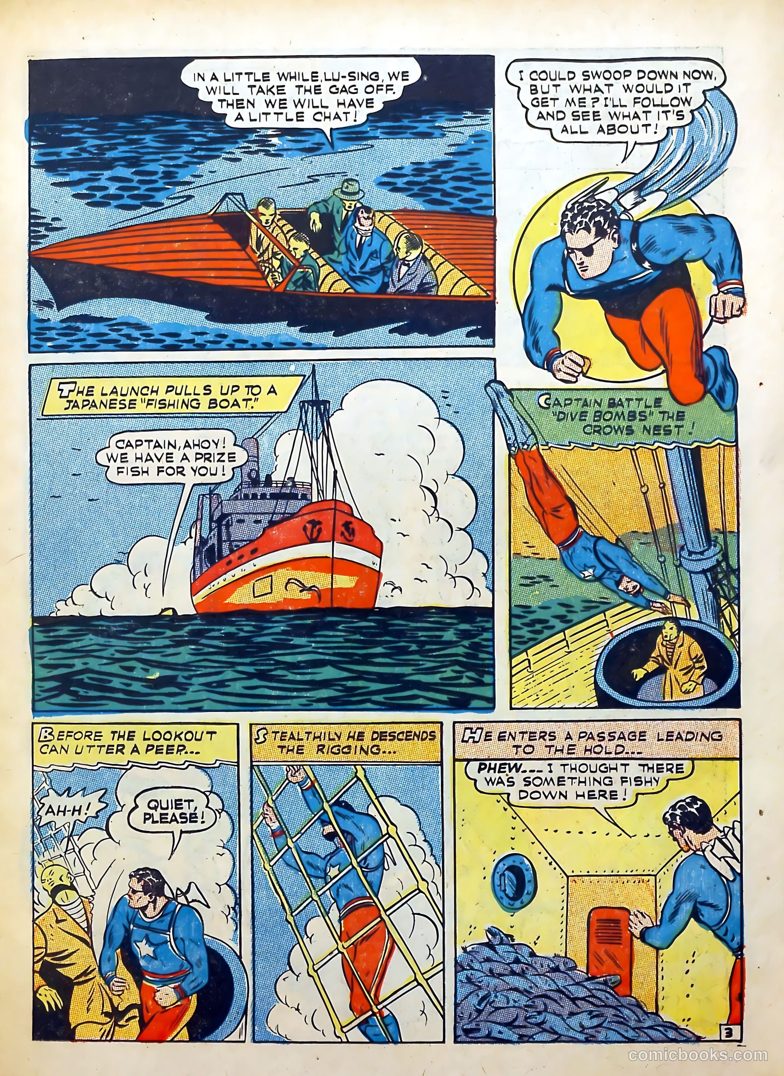 Captain Battle #5 (1943) — page 21 of 68