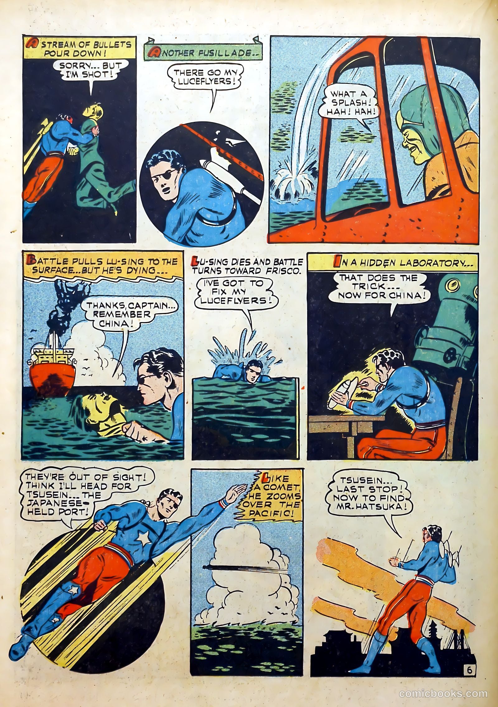 Captain Battle #5 (1943) — page 24 of 68