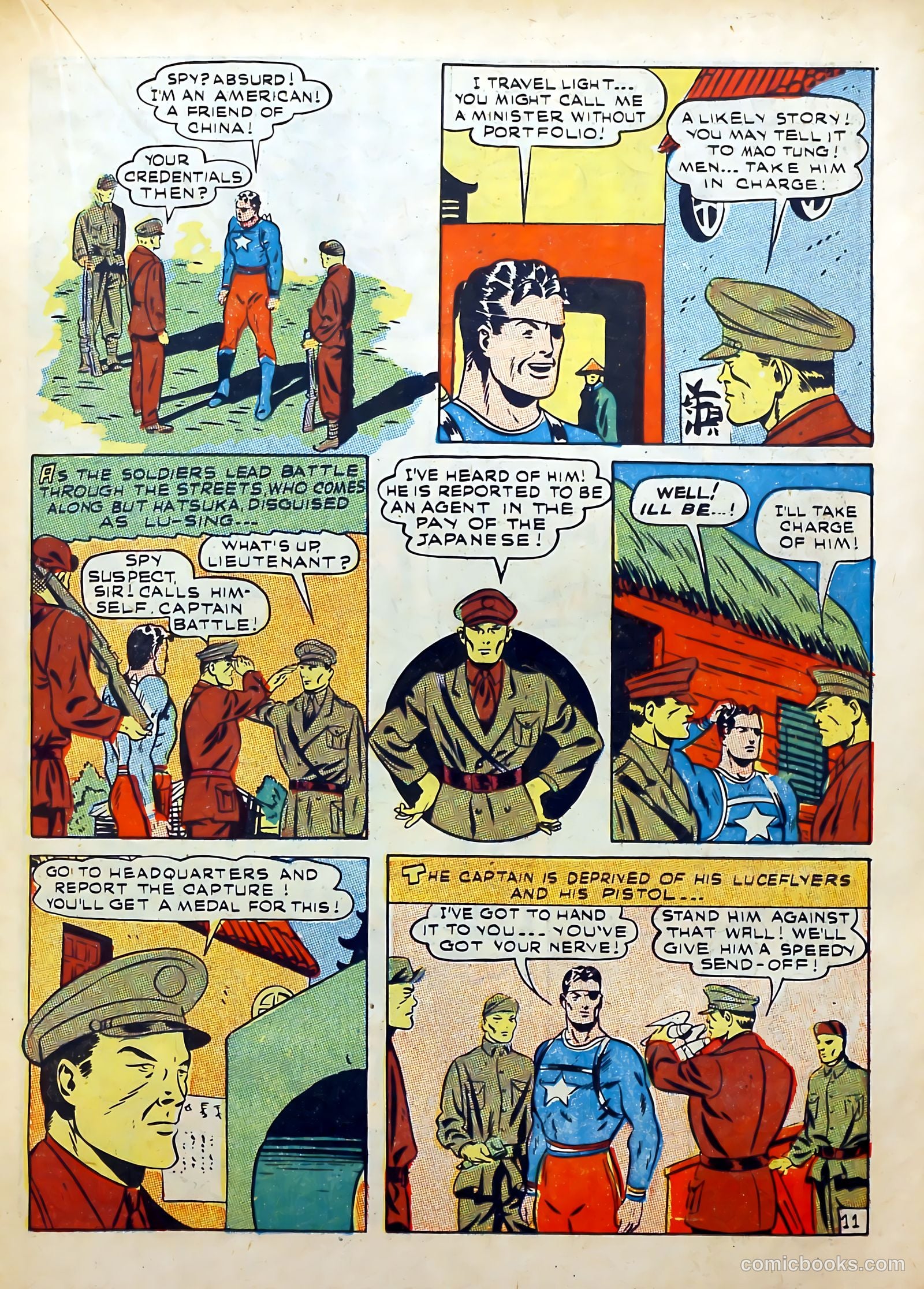 Captain Battle #5 (1943) — page 29 of 68
