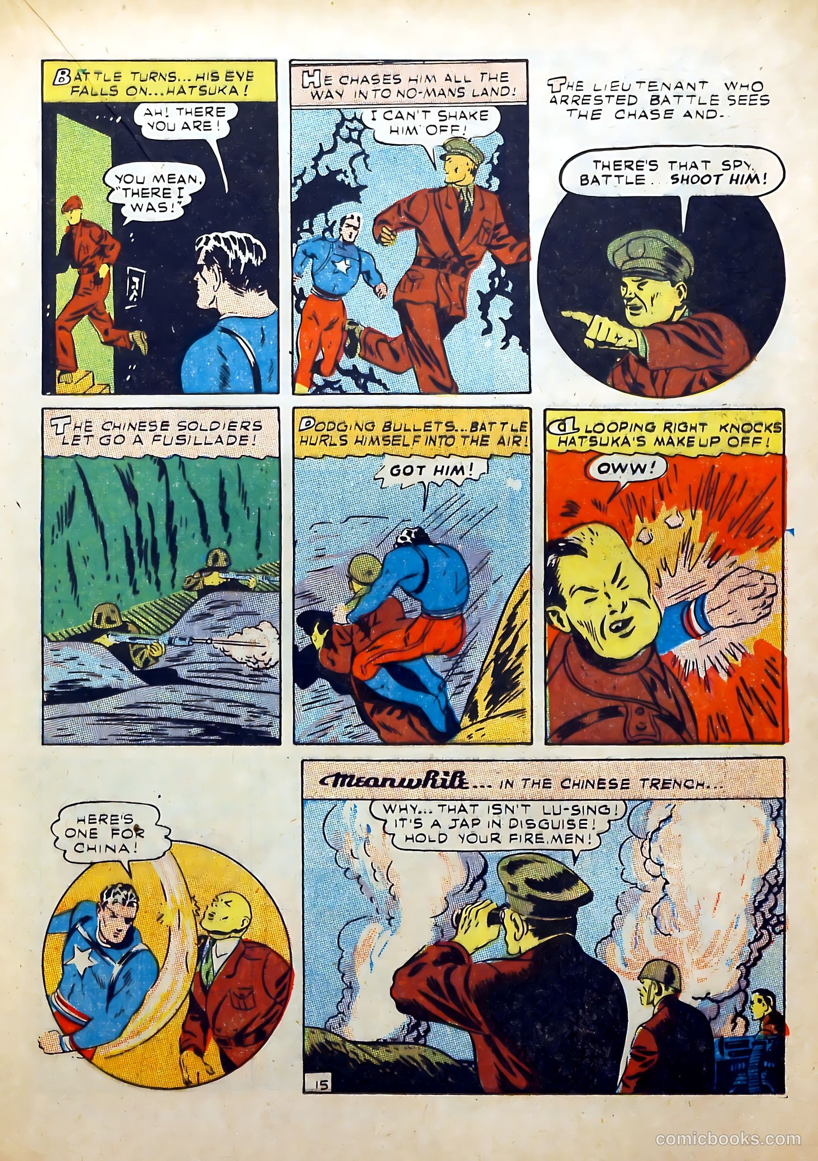 Captain Battle #5 (1943) — page 33 of 68