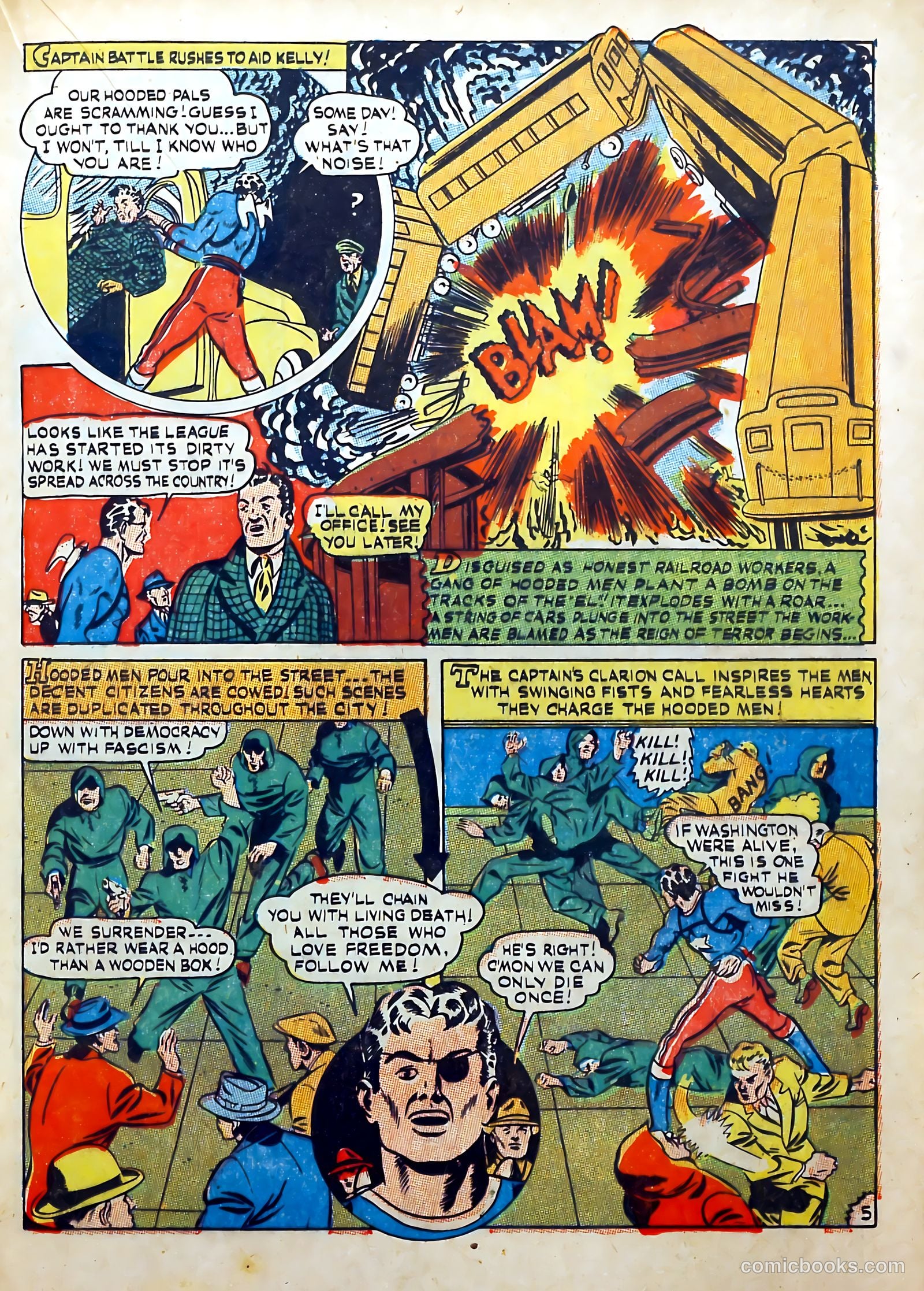 Captain Battle #5 (1943) — page 39 of 68