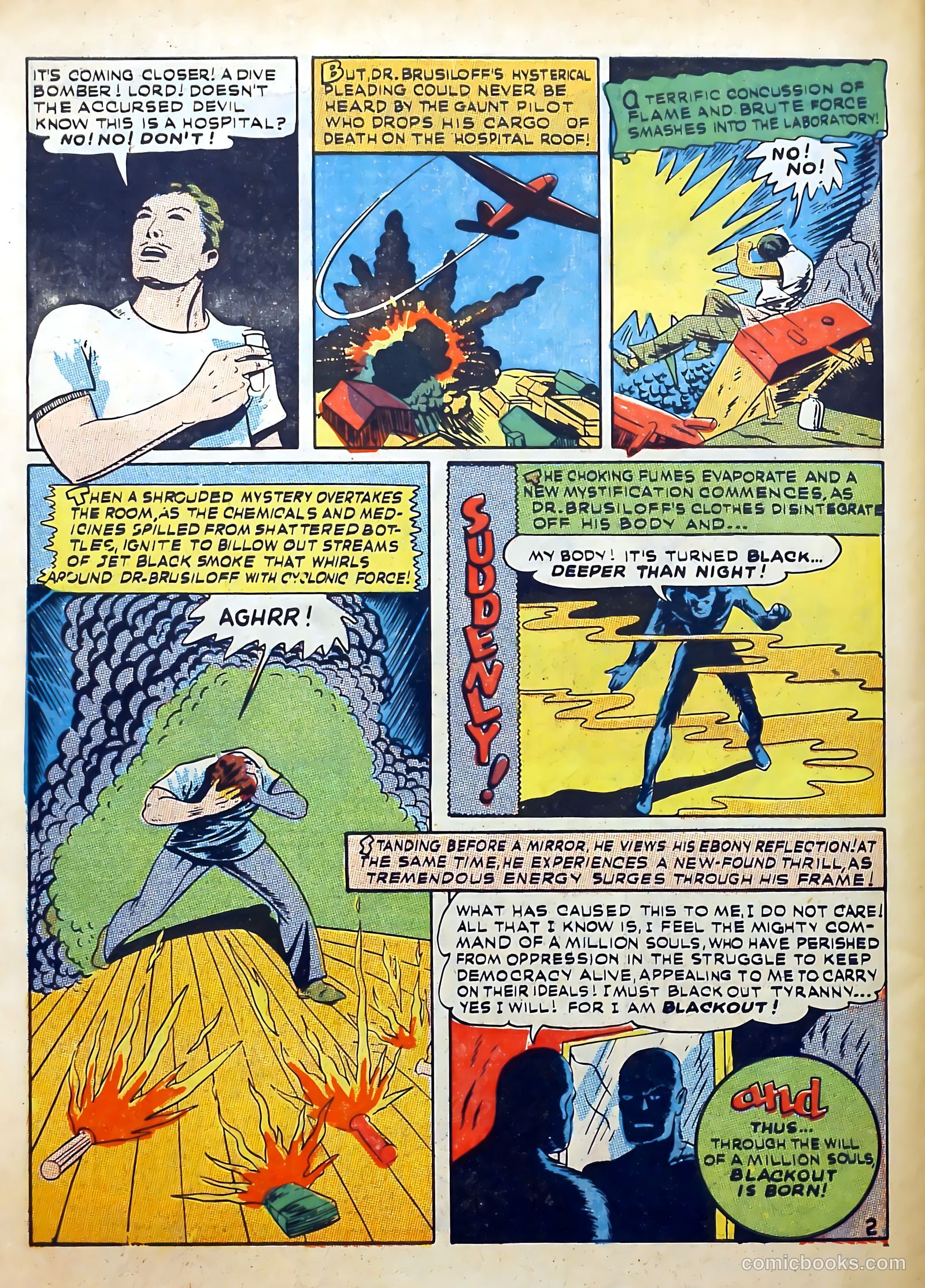 Captain Battle #5 (1943) — page 58 of 68