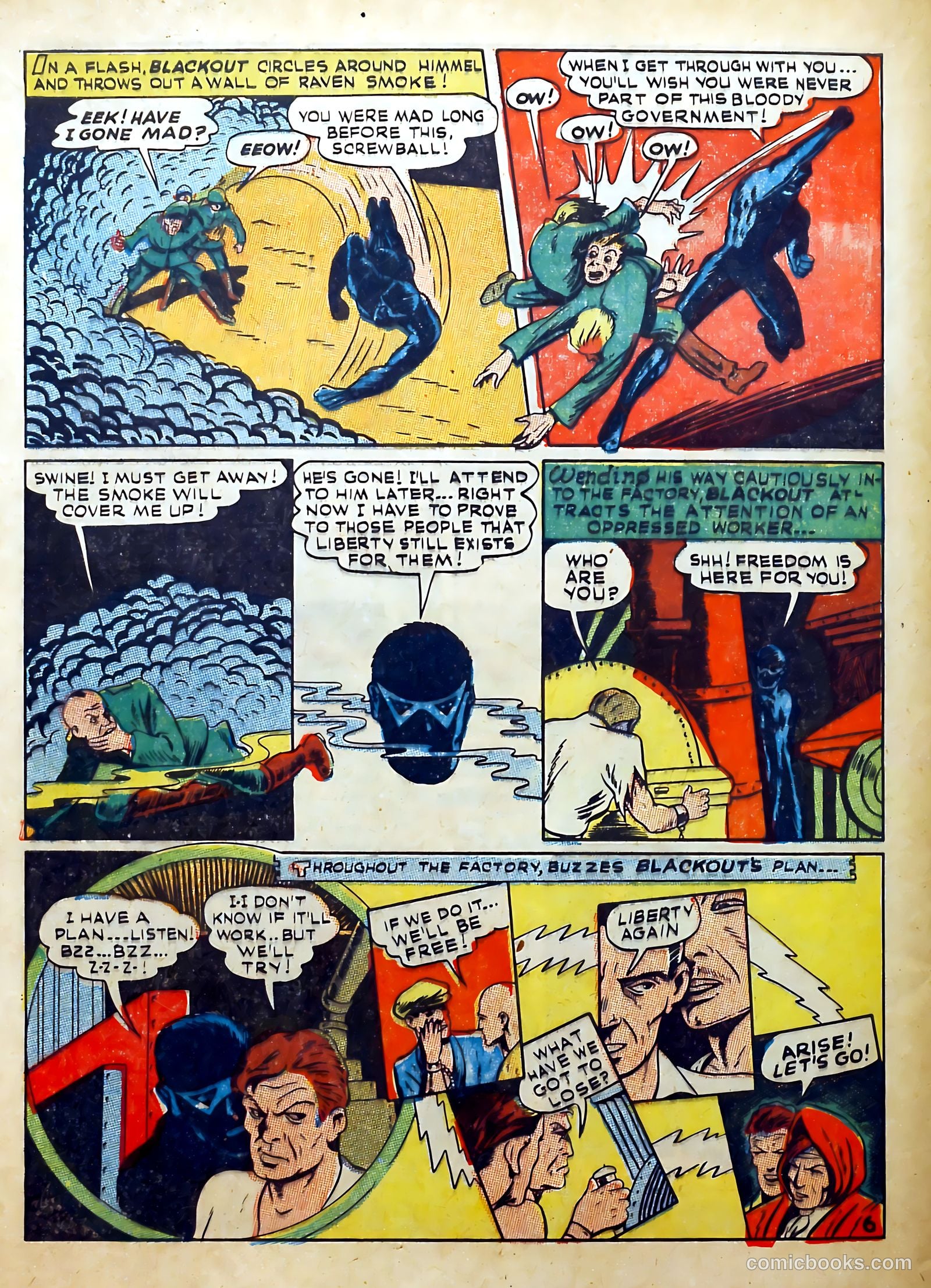 Captain Battle #5 (1943) — page 62 of 68