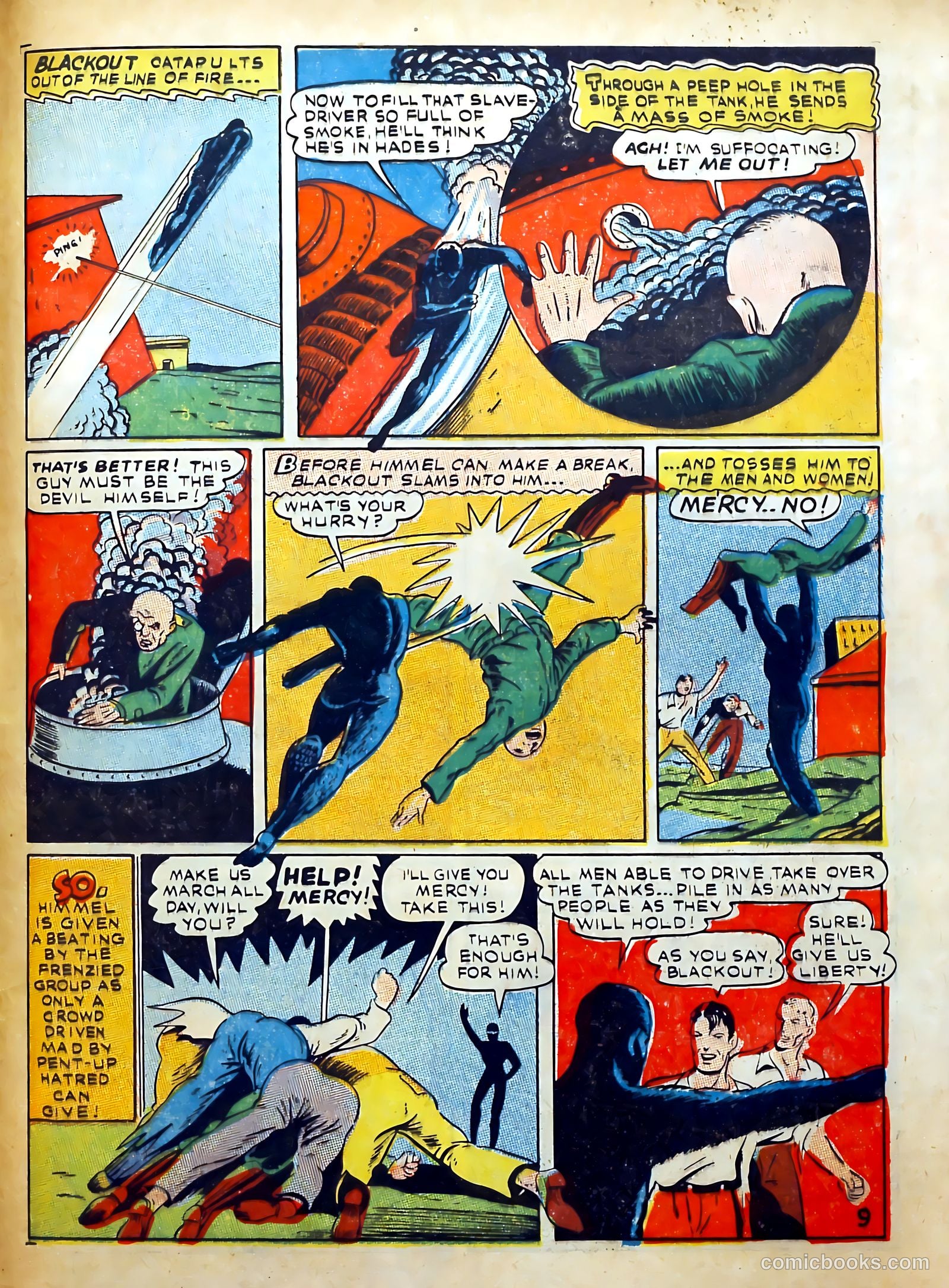 Captain Battle #5 (1943) — page 65 of 68