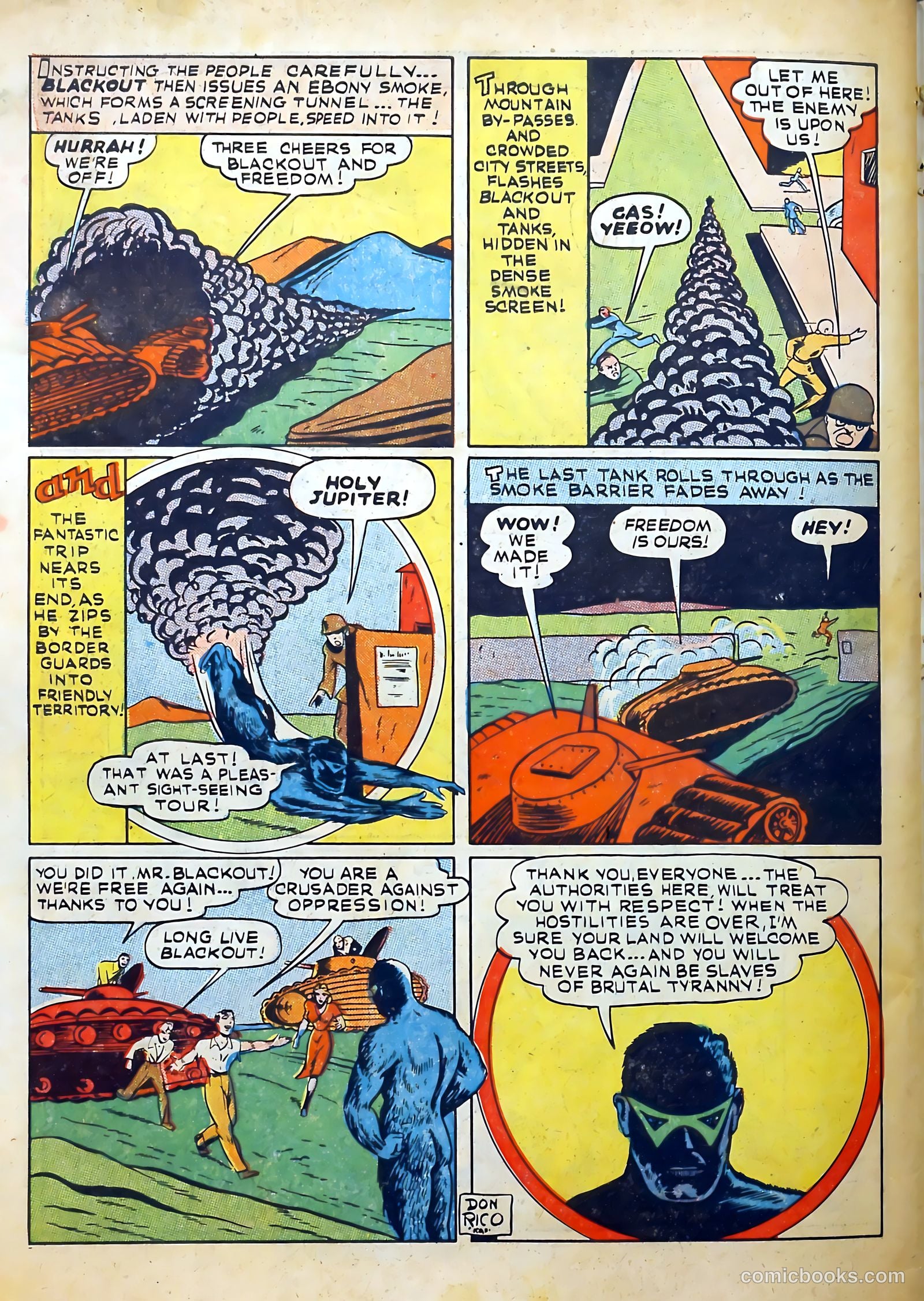 Captain Battle #5 (1943) — page 66 of 68