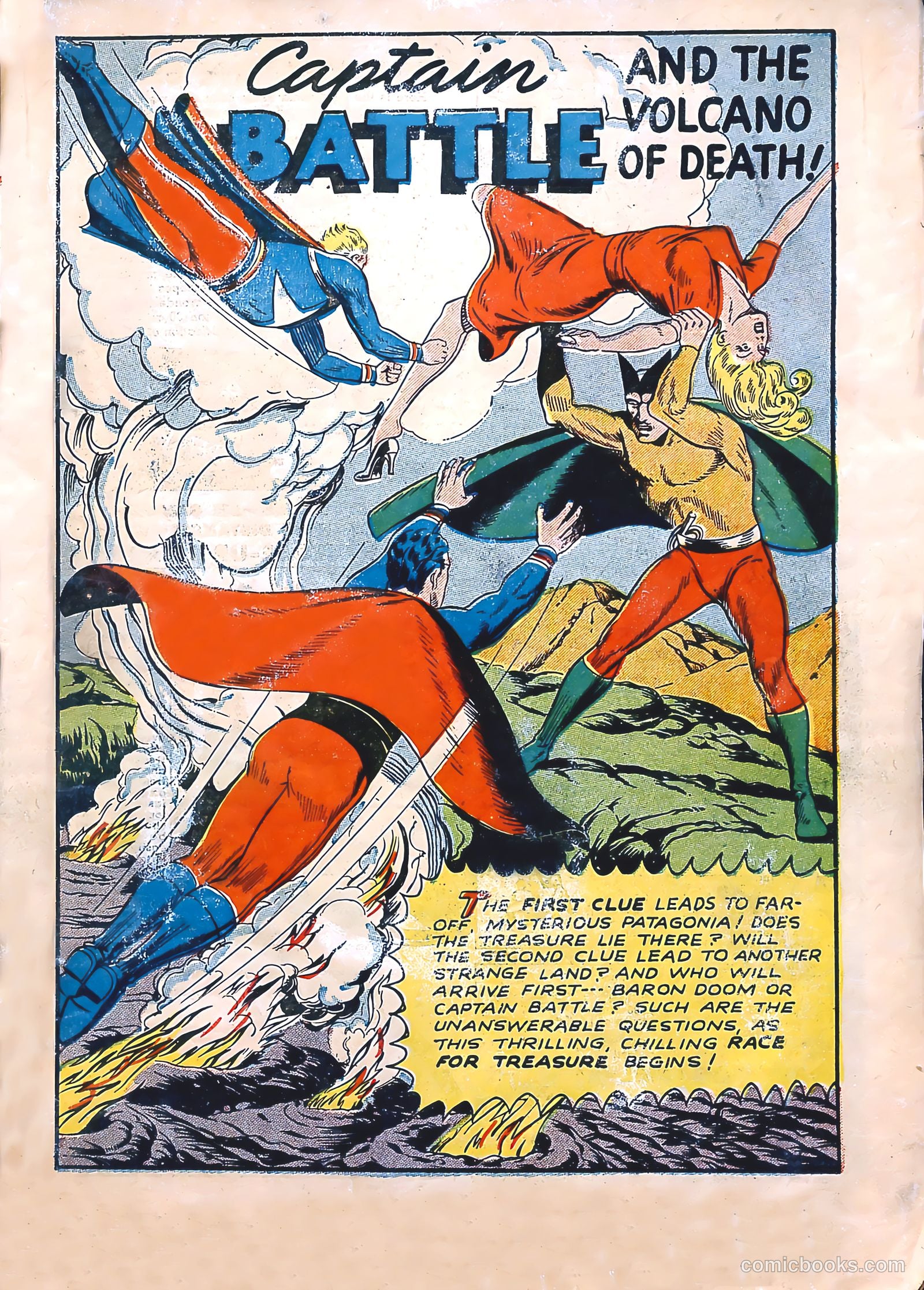 Captain Battle Comics #3 (1941) — page 4 of 54