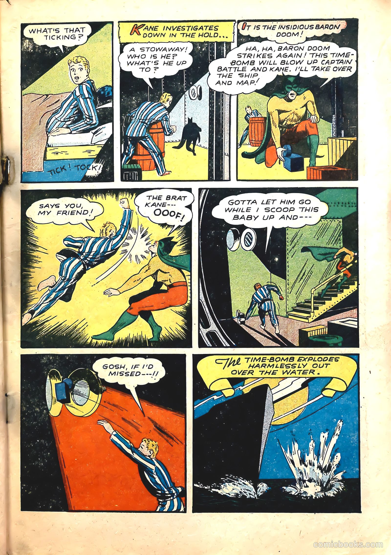 Captain Battle Comics #3 (1941) — page 6 of 54