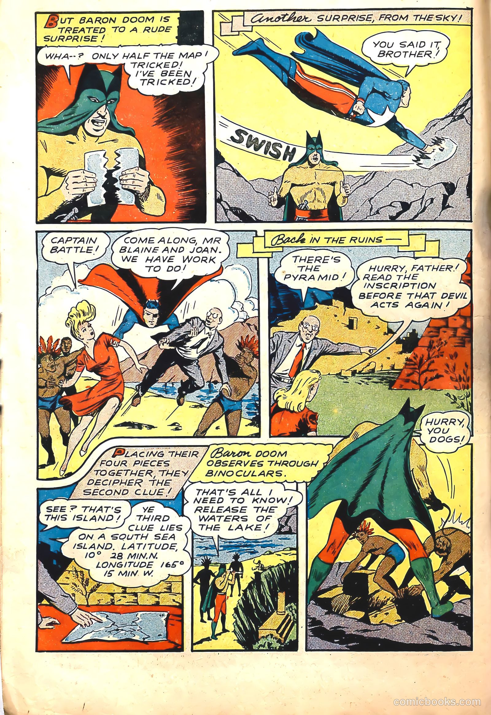 Captain Battle Comics #3 (1941) — page 9 of 54