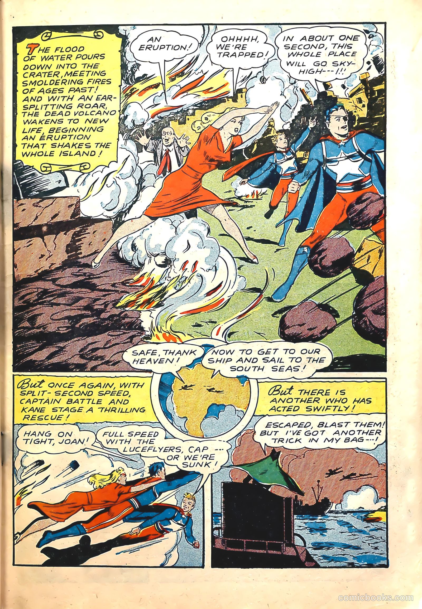 Captain Battle Comics #3 (1941) — page 10 of 54