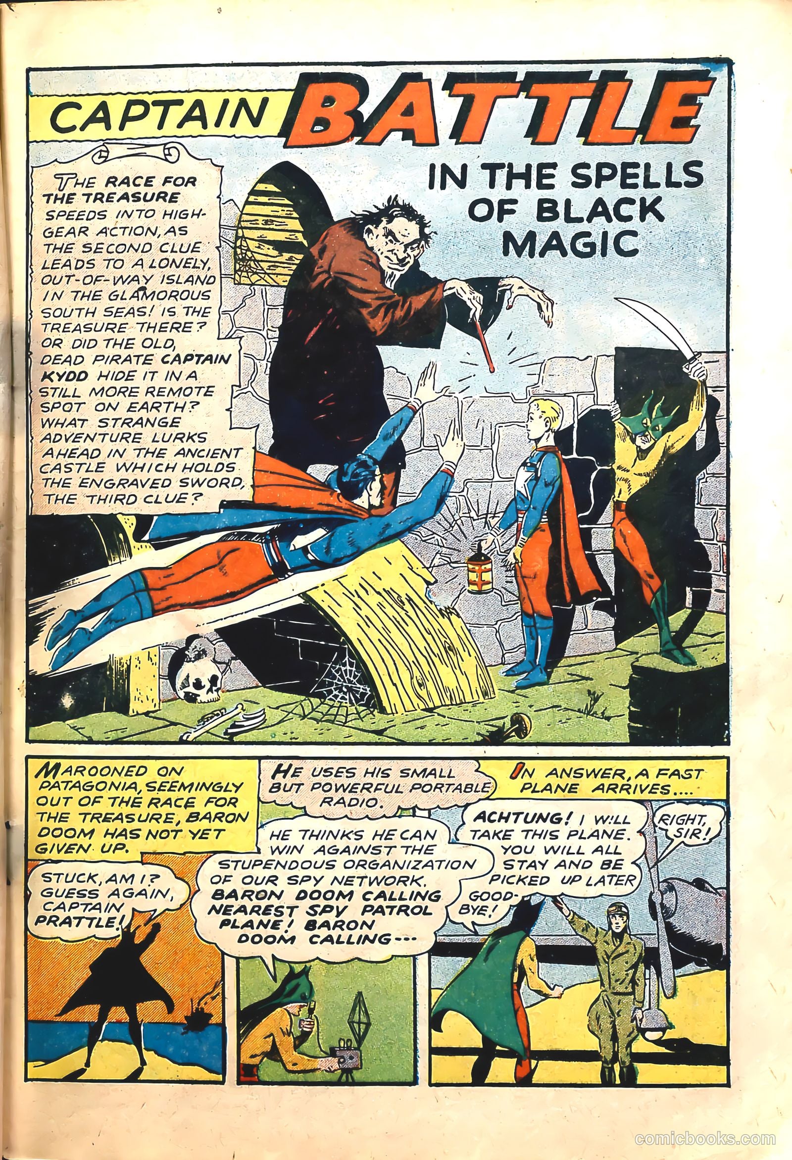 Captain Battle Comics #3 (1941) — page 12 of 54
