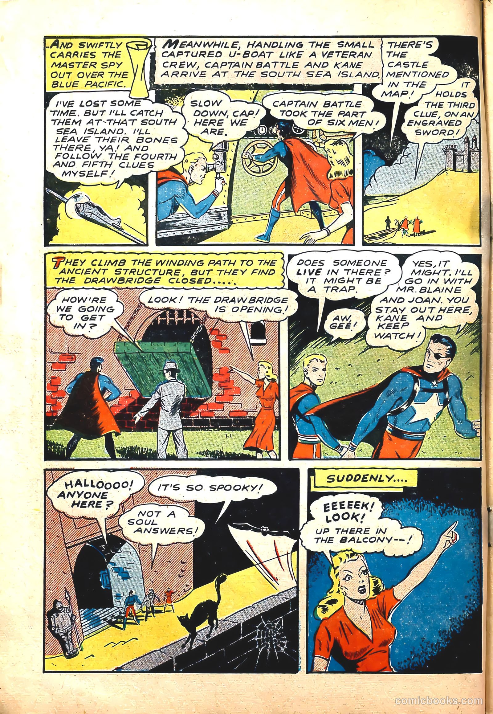 Captain Battle Comics #3 (1941) — page 13 of 54