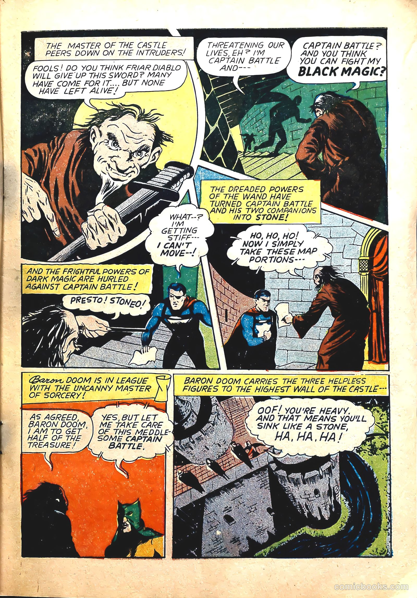 Captain Battle Comics #3 (1941) — page 14 of 54