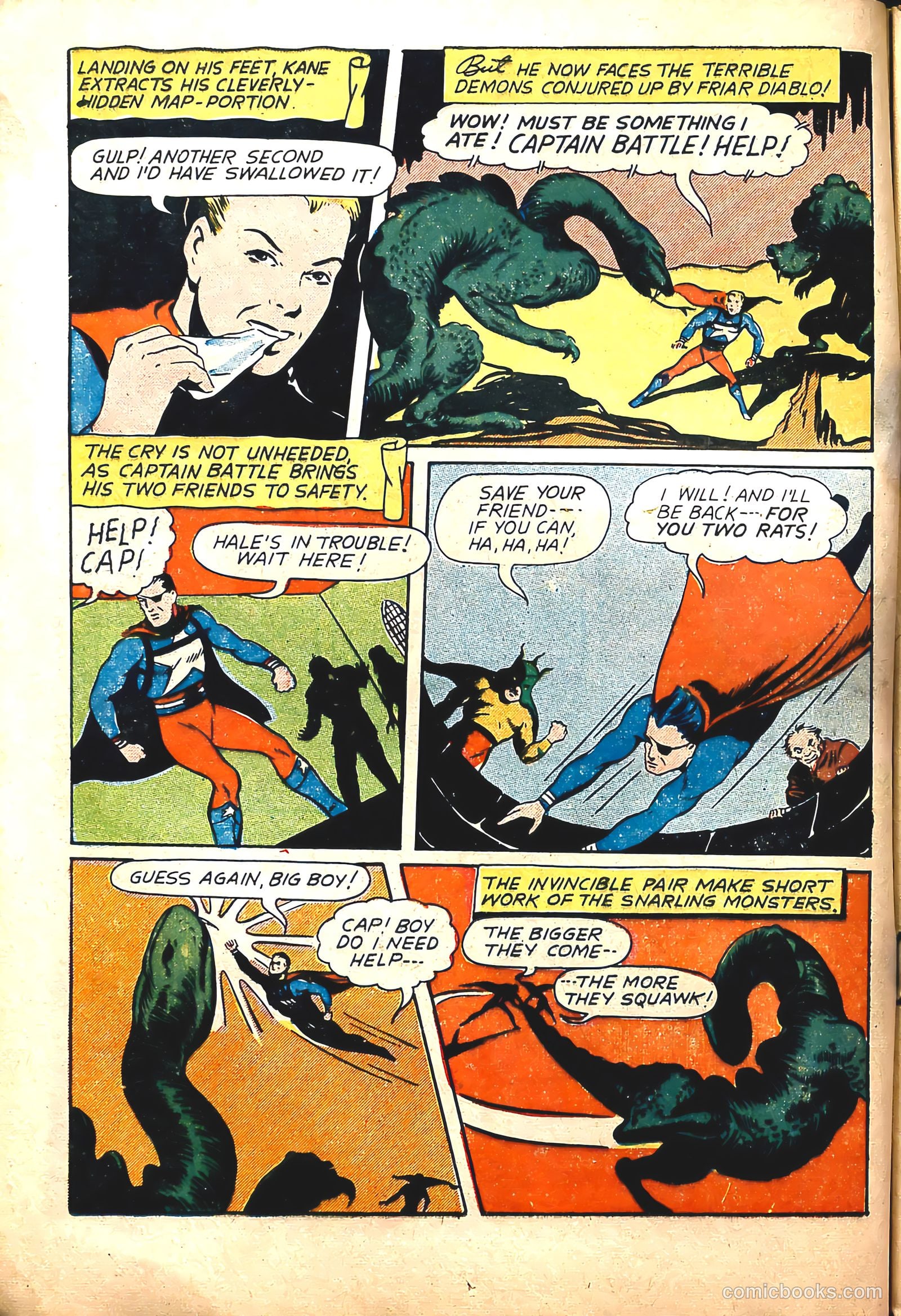 Captain Battle Comics #3 (1941) — page 17 of 54