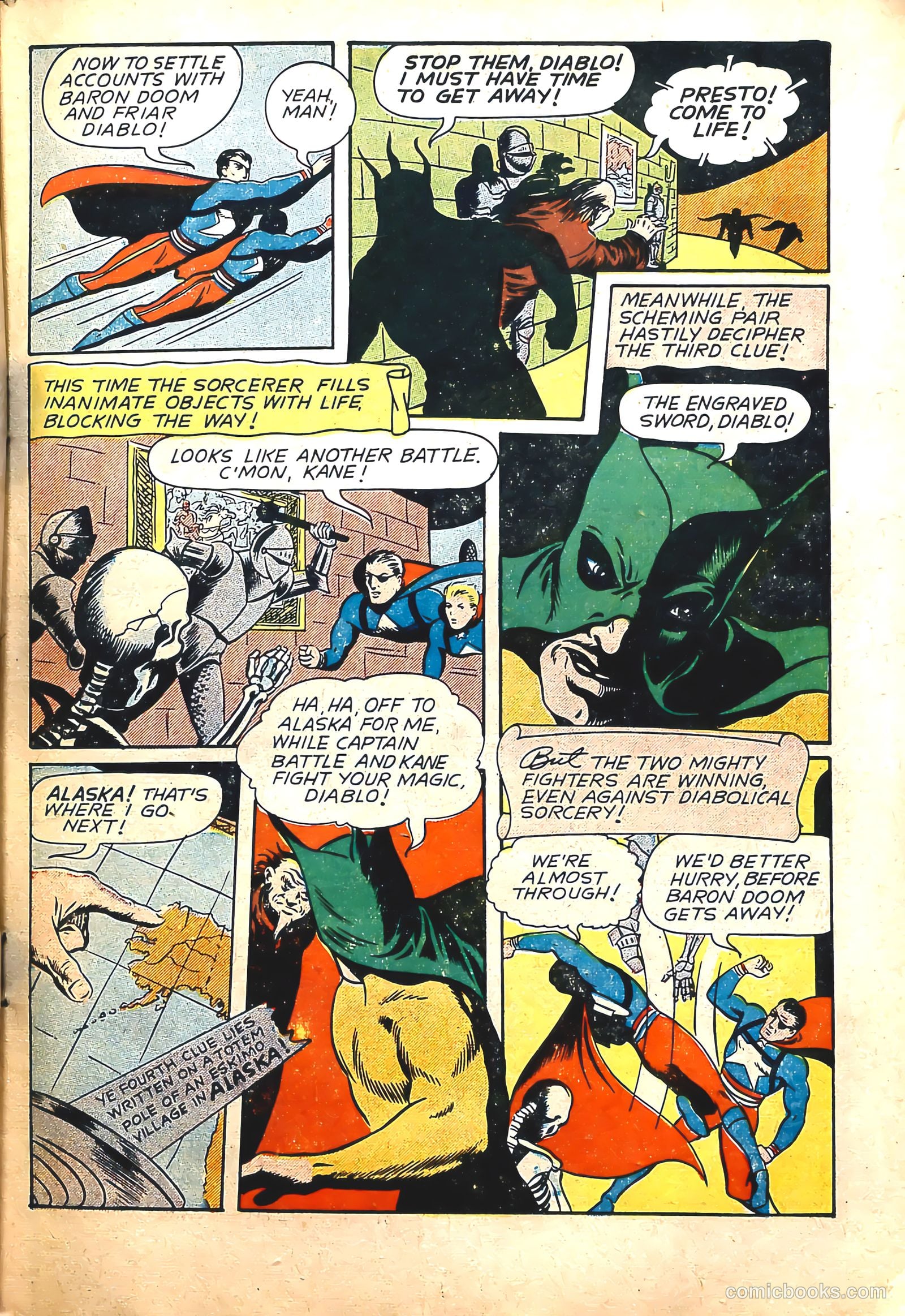 Captain Battle Comics #3 (1941) — page 18 of 54
