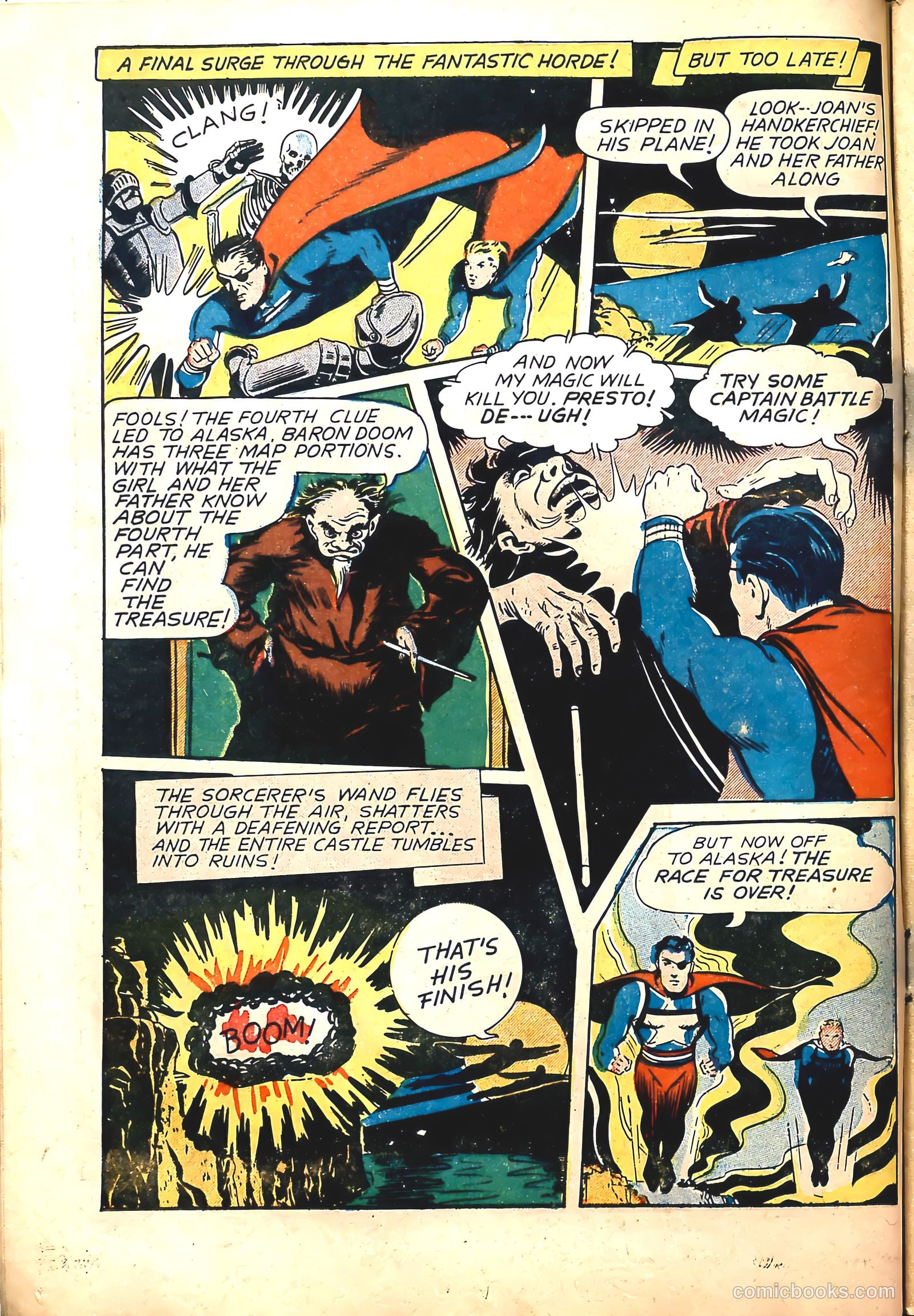Captain Battle Comics #3 (1941) — page 19 of 54