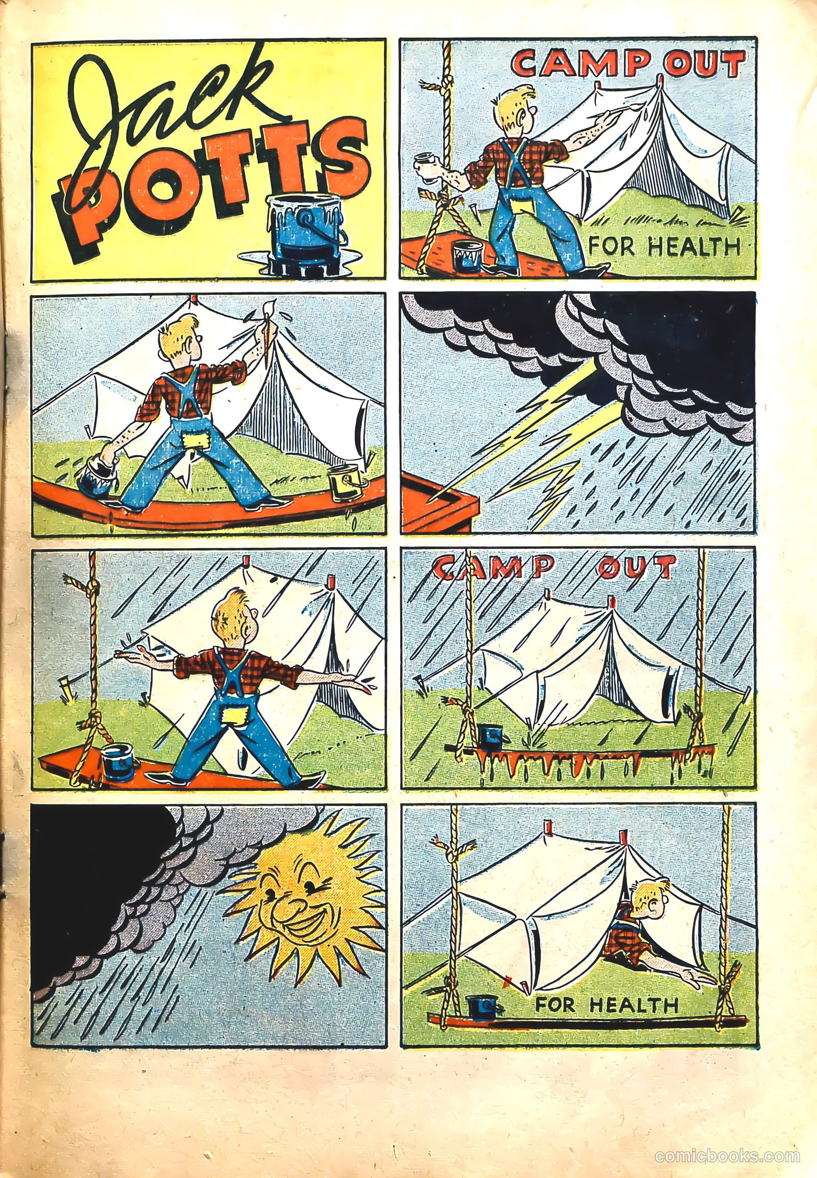 Captain Battle Comics #3 (1941) — page 20 of 54
