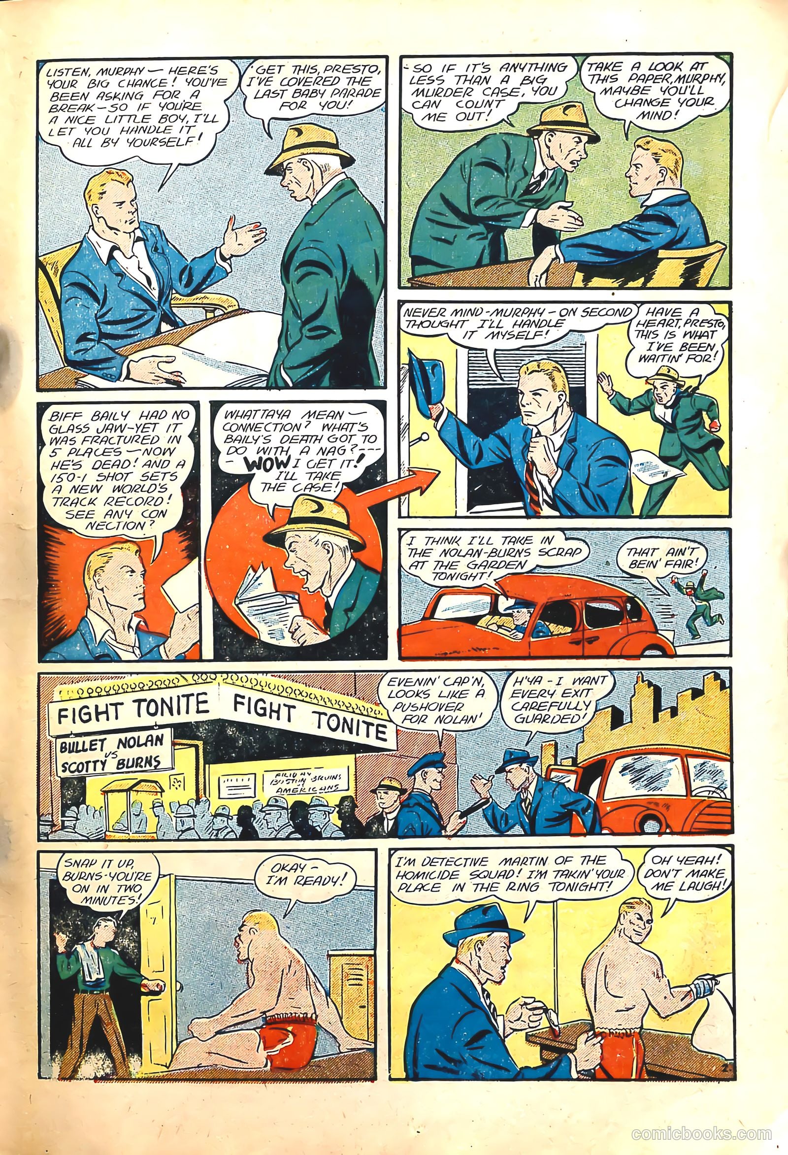 Captain Battle Comics #3 (1941) — page 22 of 54