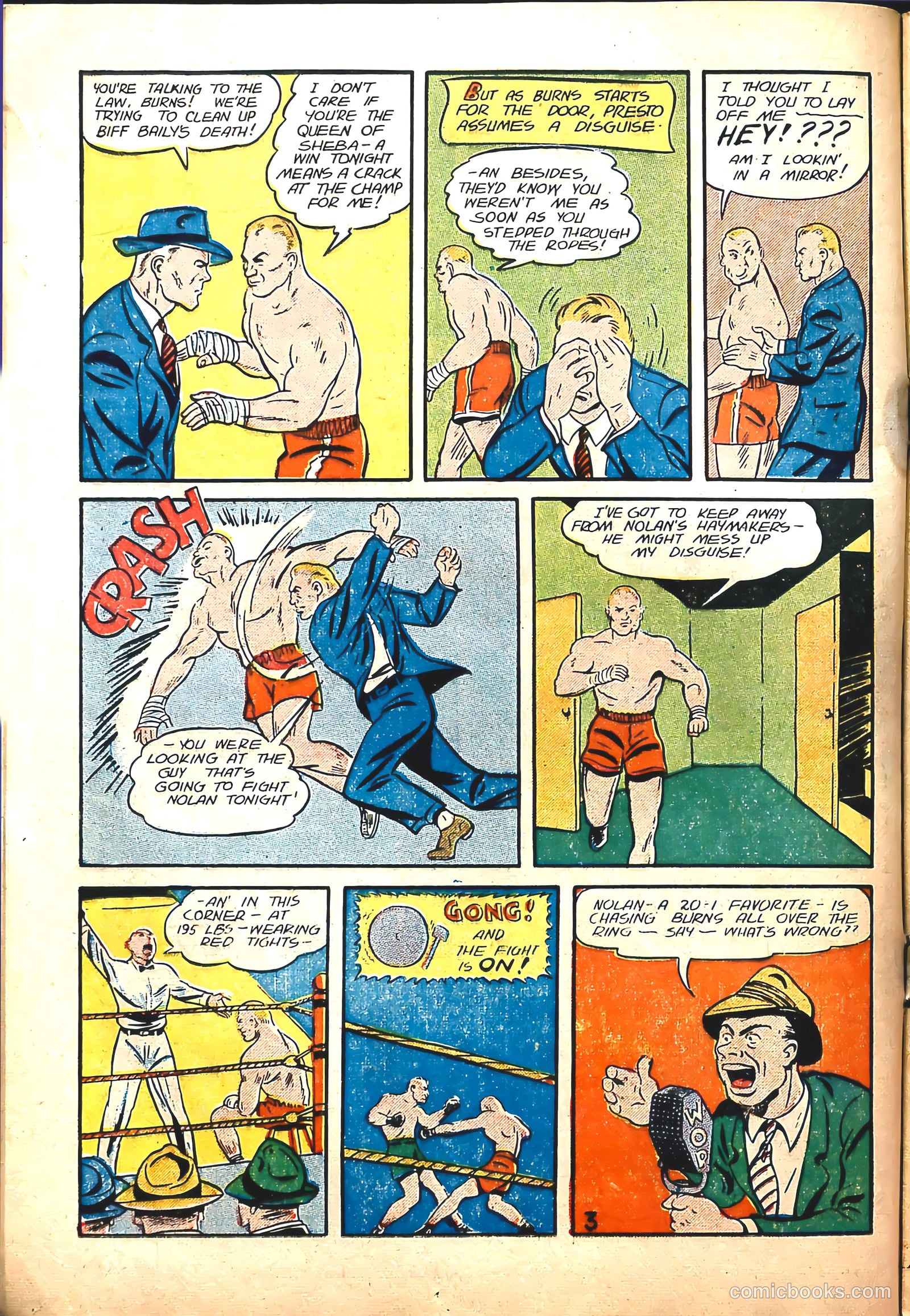 Captain Battle Comics #3 (1941) — page 23 of 54