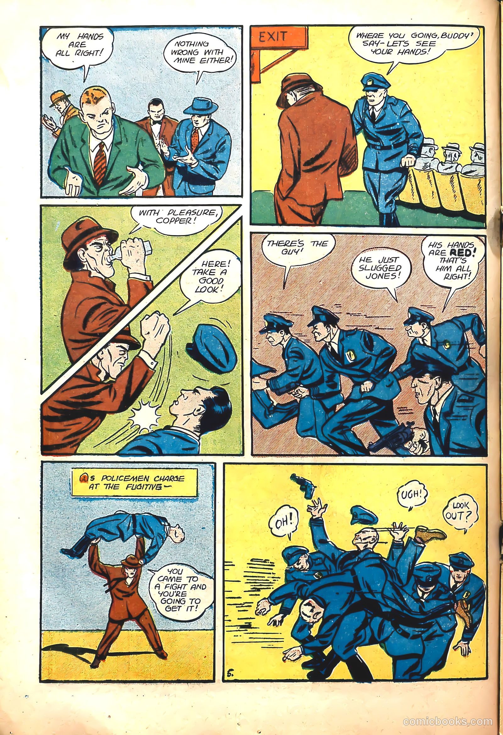 Captain Battle Comics #3 (1941) — page 25 of 54