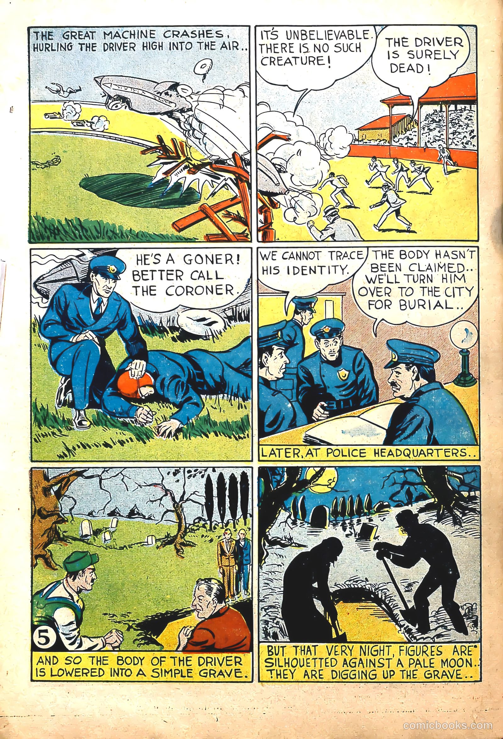 Captain Battle Comics #3 (1941) — page 31 of 54