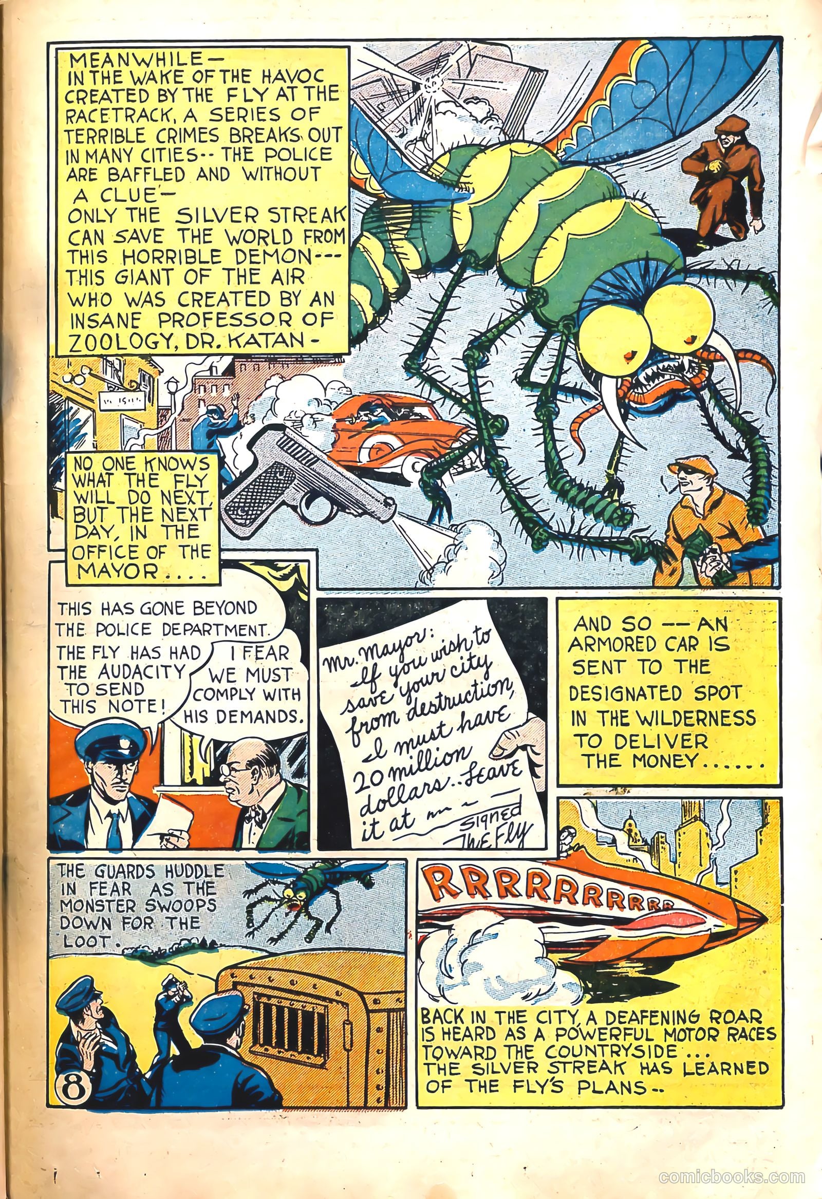 Captain Battle Comics #3 (1941) — page 34 of 54