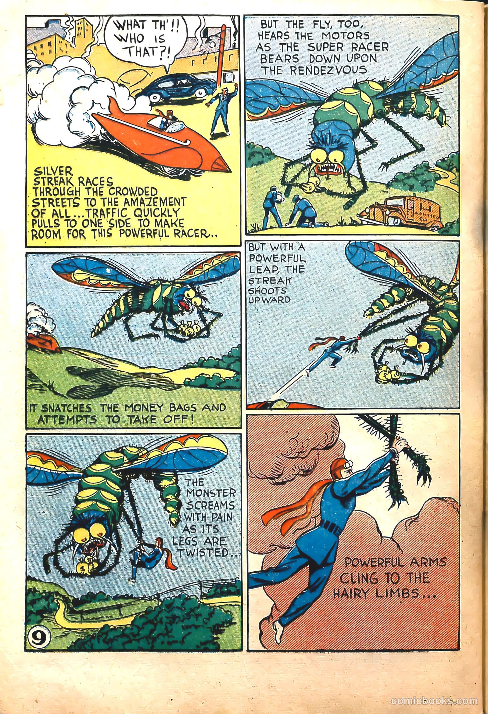 Captain Battle Comics #3 (1941) — page 35 of 54