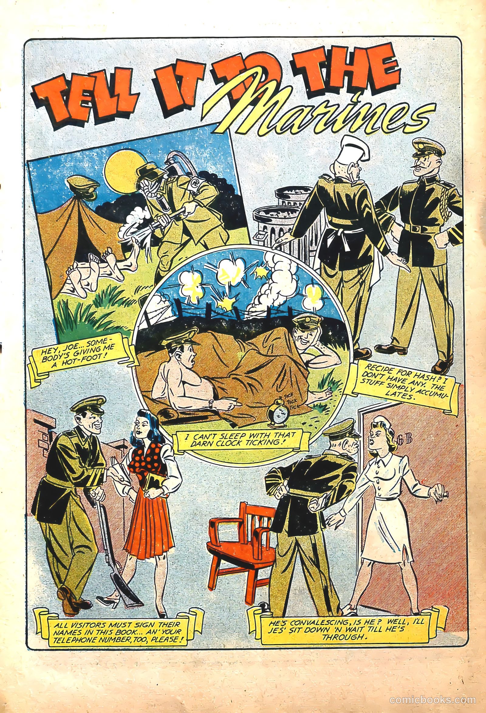 Captain Battle Comics #3 (1941) — page 37 of 54