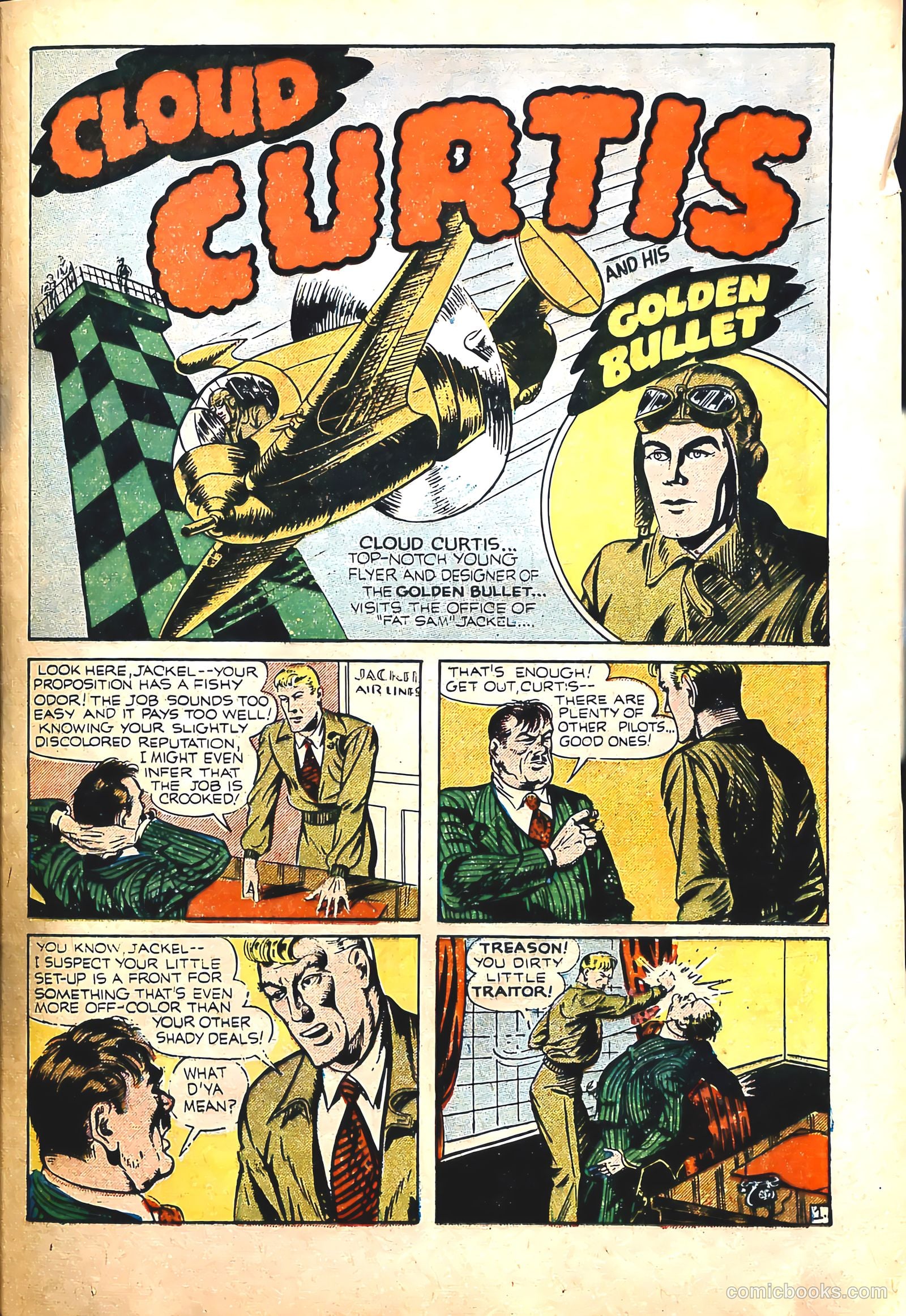 Captain Battle Comics #3 (1941) — page 38 of 54