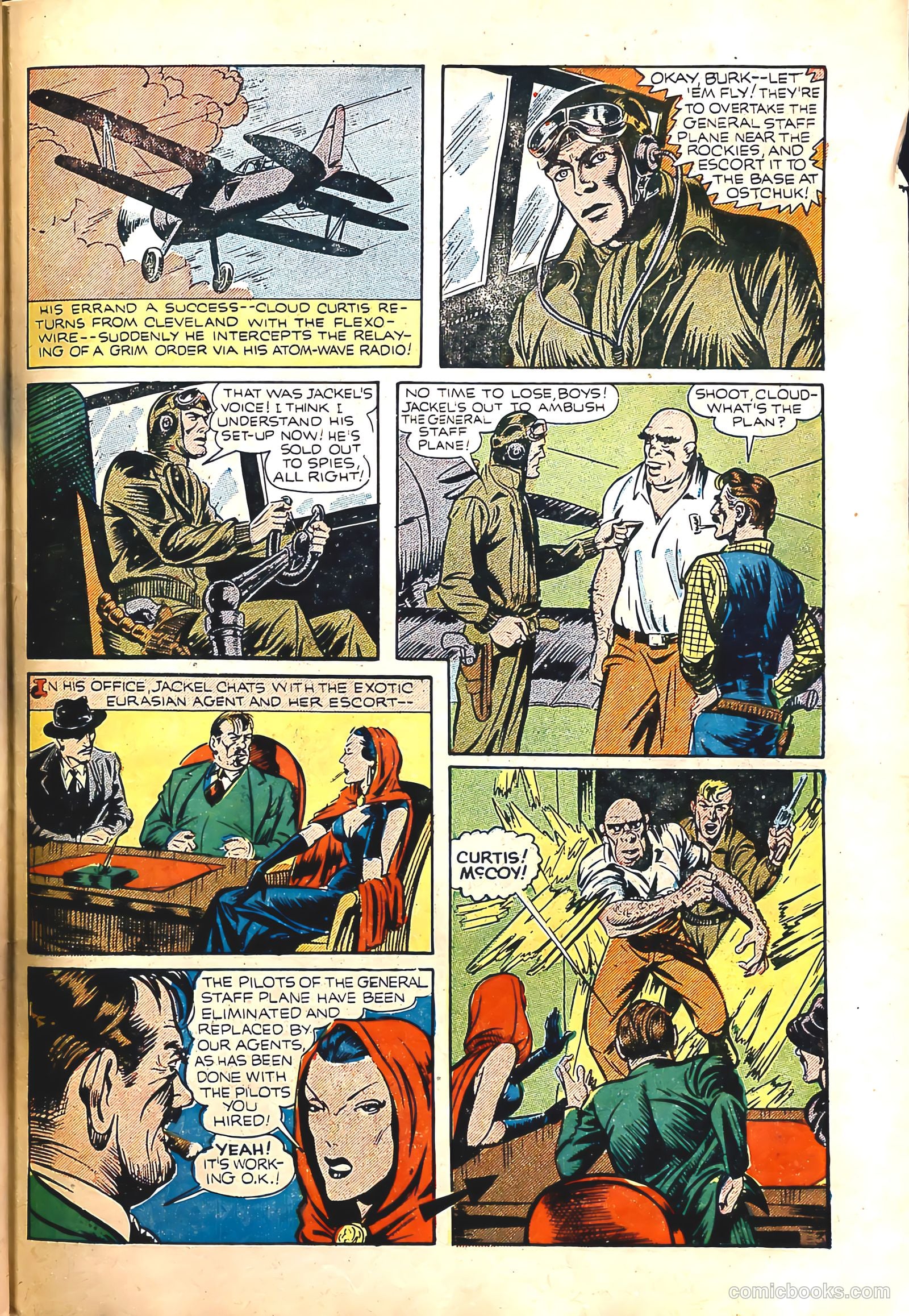 Captain Battle Comics #3 (1941) — page 40 of 54