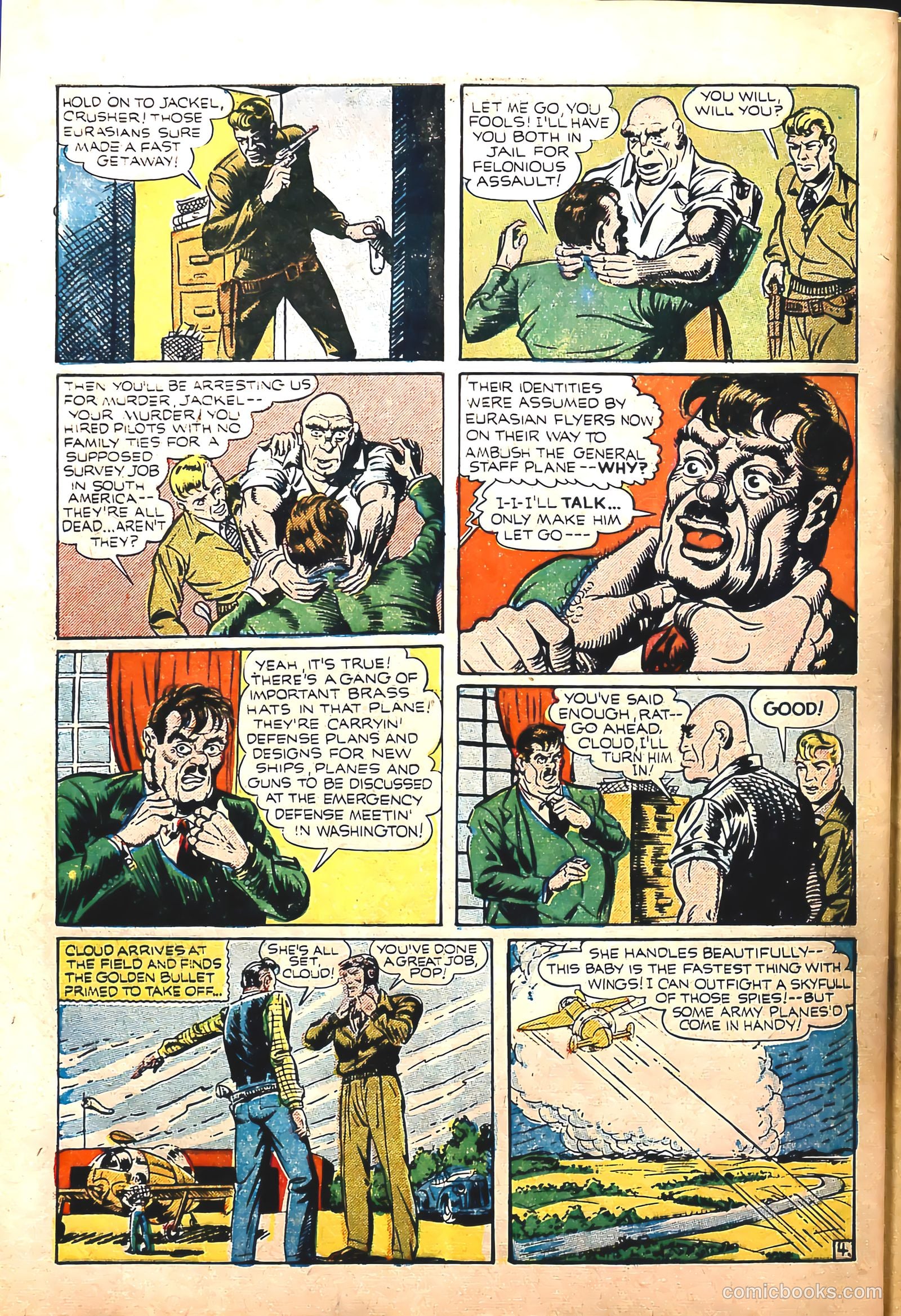 Captain Battle Comics #3 (1941) — page 41 of 54