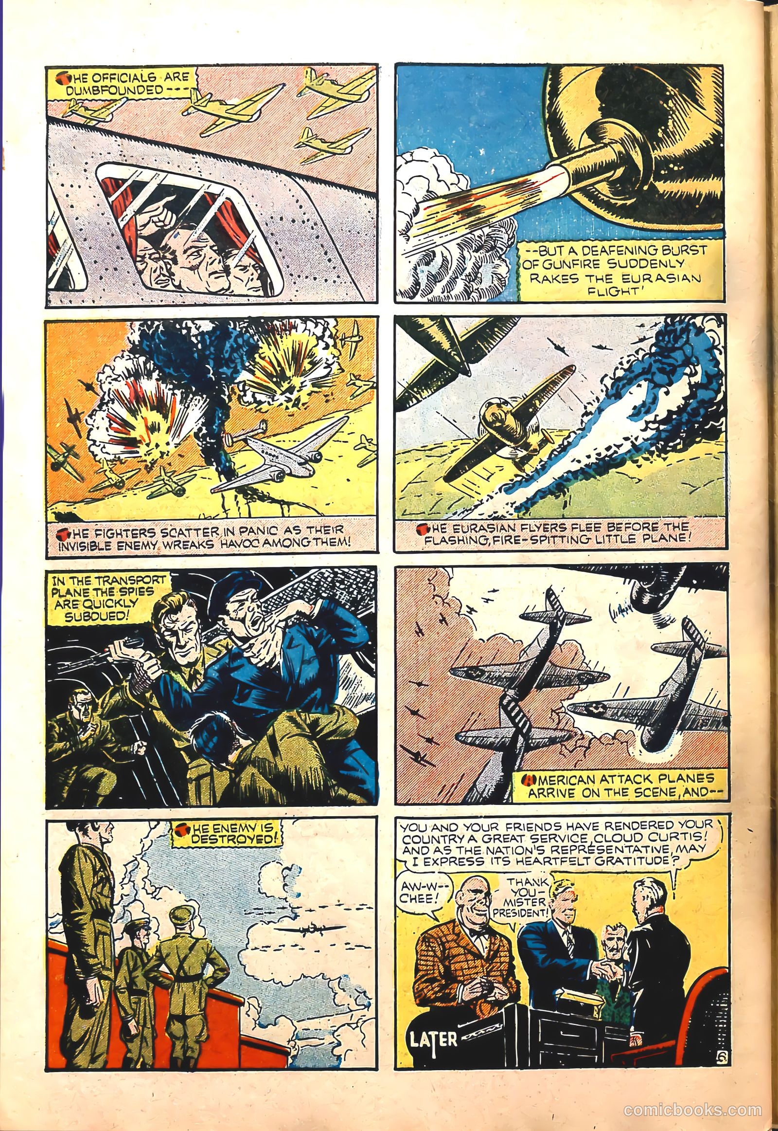 Captain Battle Comics #3 (1941) — page 43 of 54