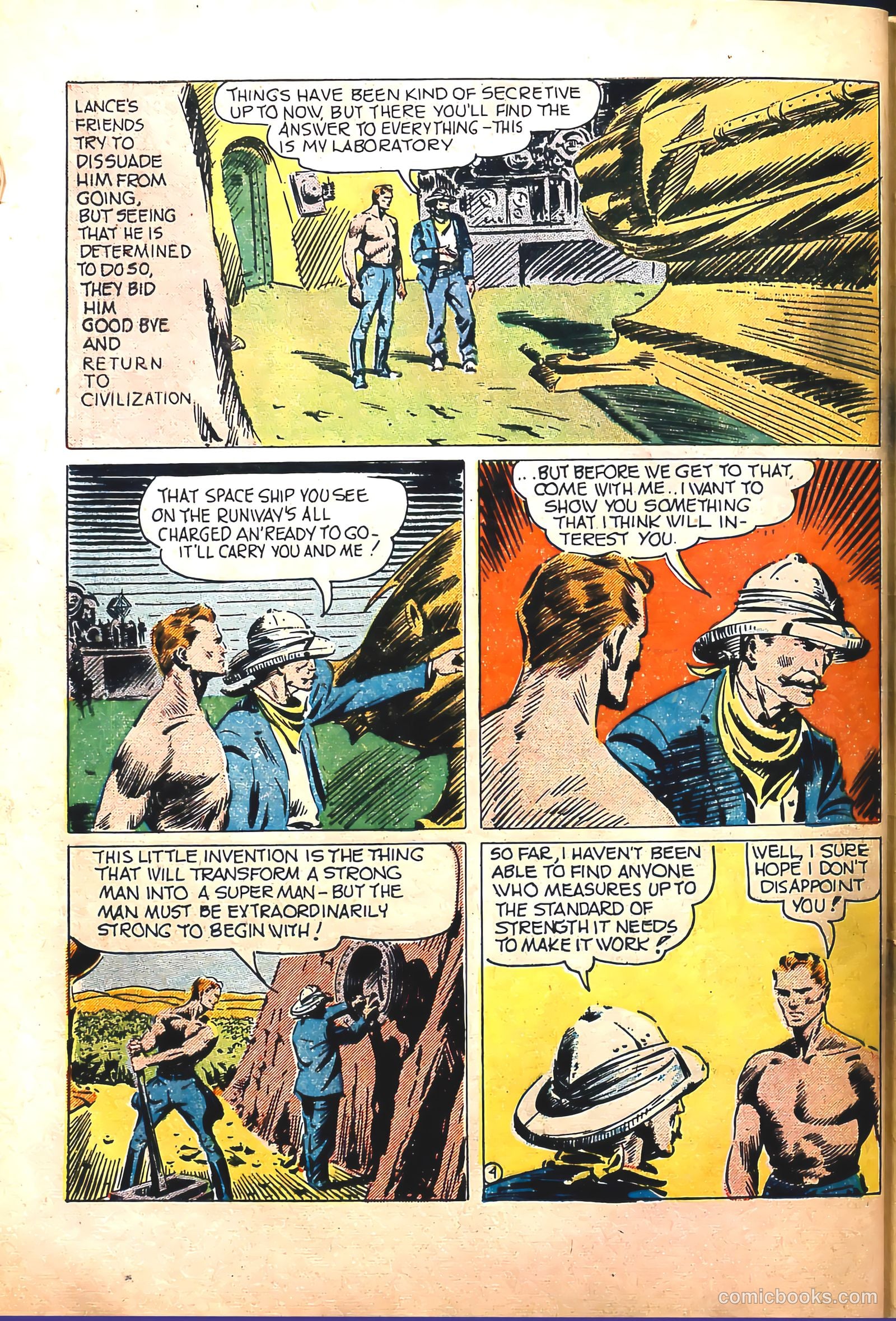 Captain Battle Comics #3 (1941) — page 47 of 54