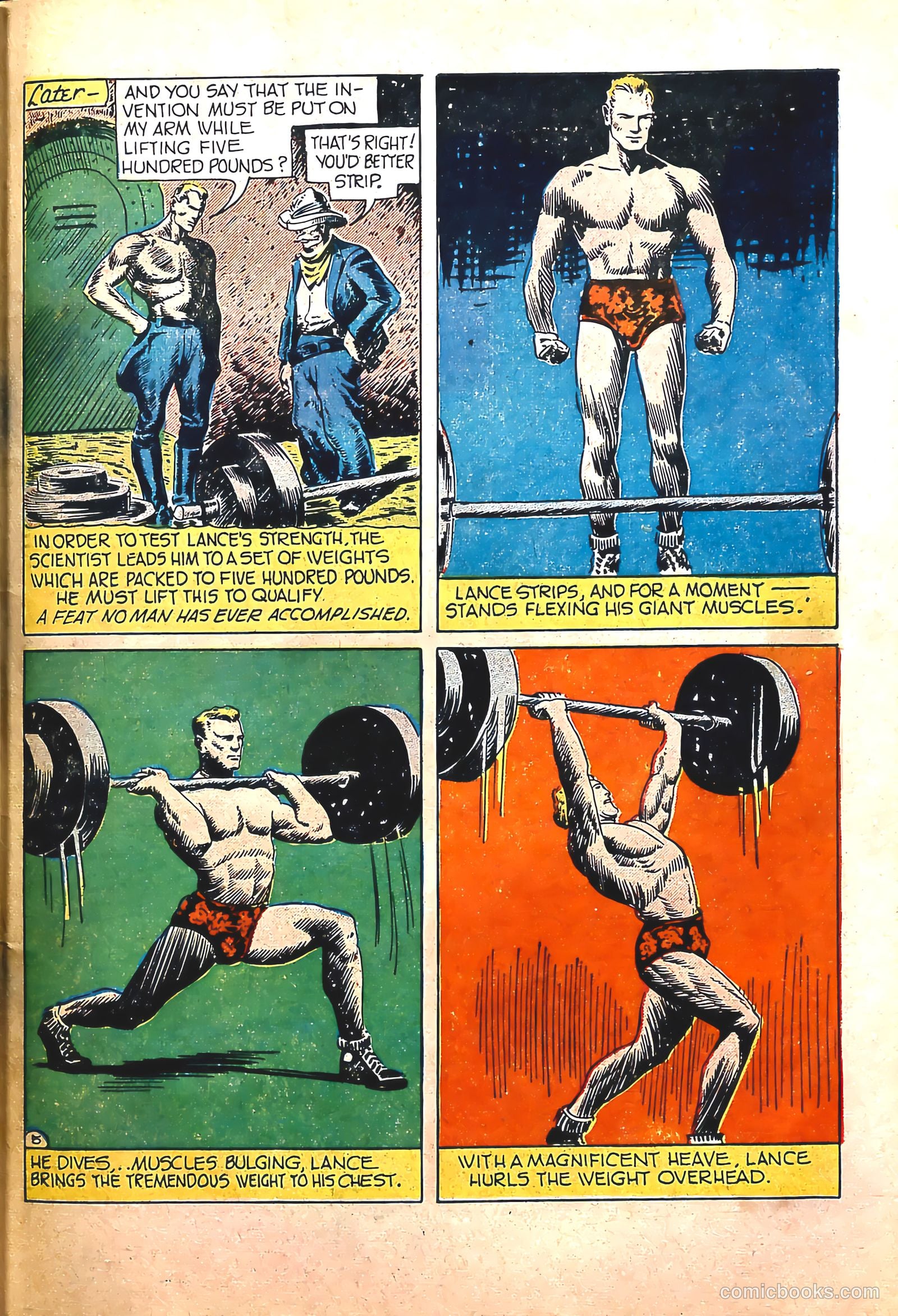 Captain Battle Comics #3 (1941) — page 48 of 54