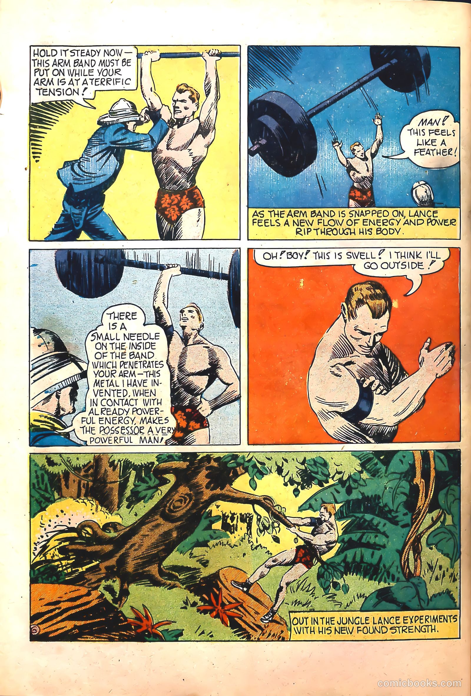 Captain Battle Comics #3 (1941) — page 49 of 54