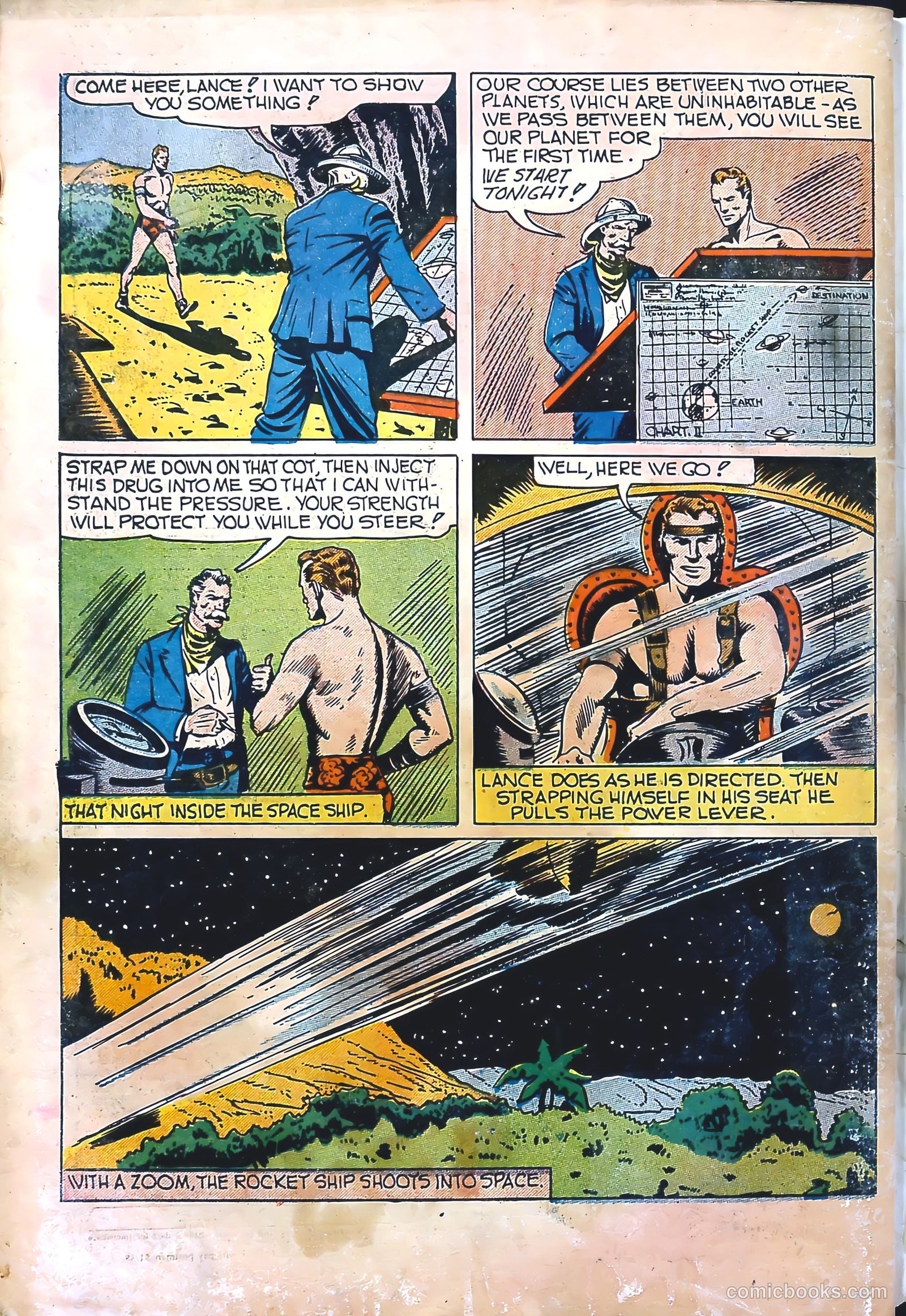 Captain Battle Comics #3 (1941) — page 51 of 54