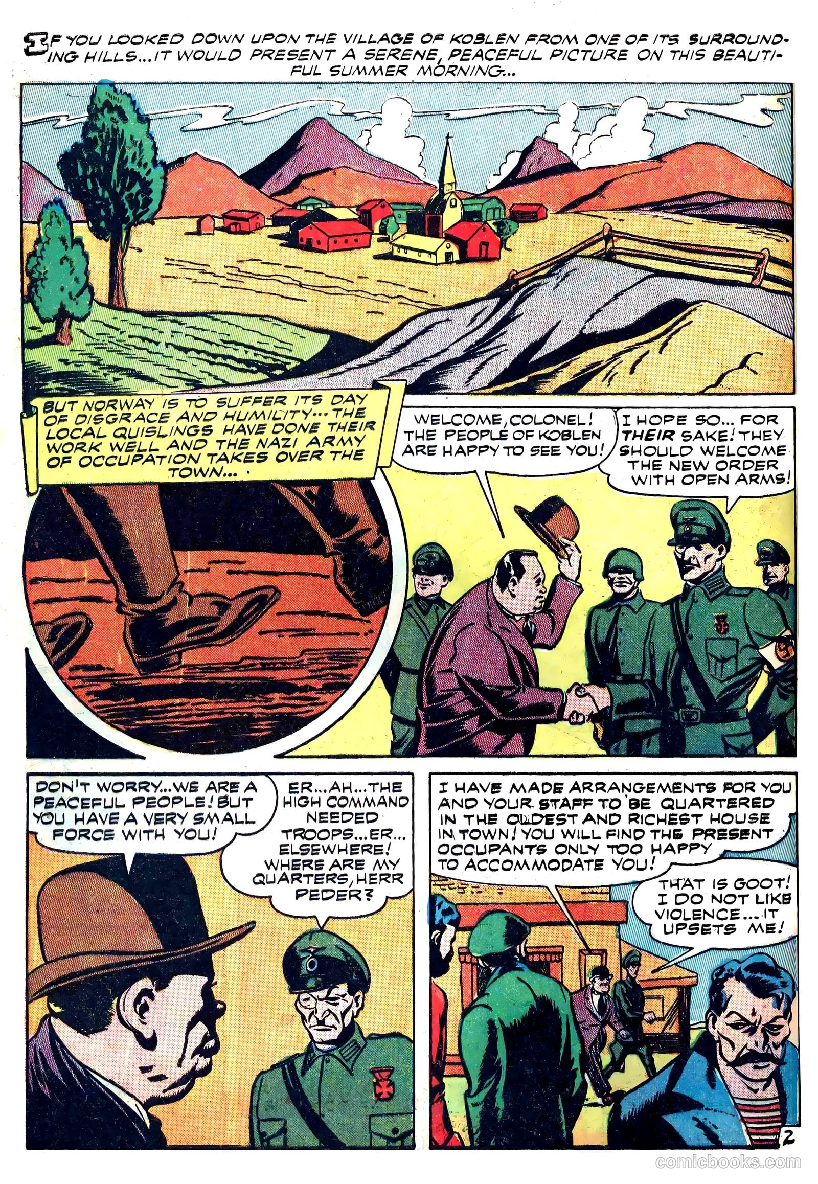 Captain Battle Jr. #2 (1944) — page 4 of 60