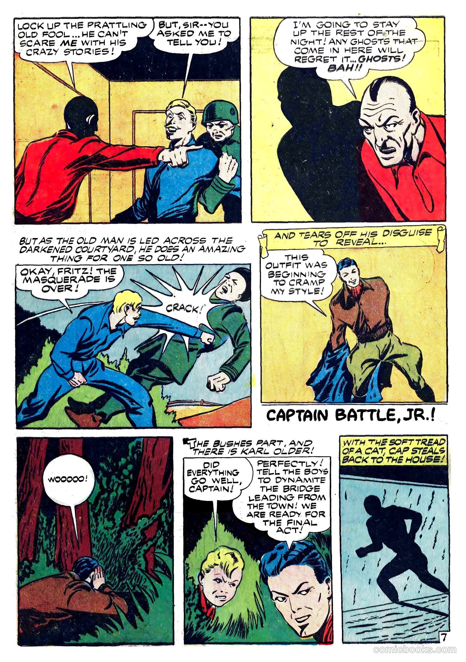 Captain Battle Jr. #2 (1944) — page 9 of 60